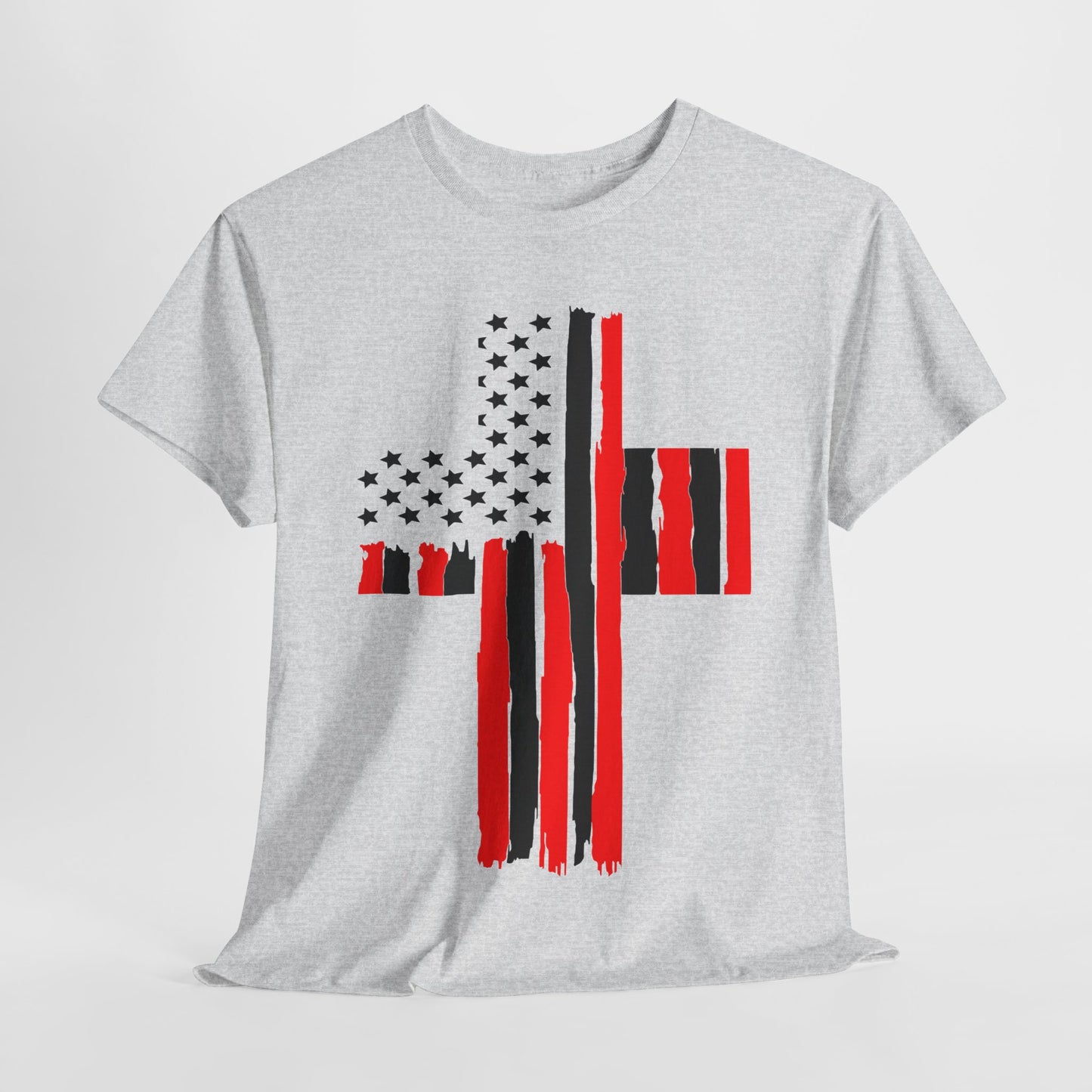 American Flag Cross #1 T-Shirt