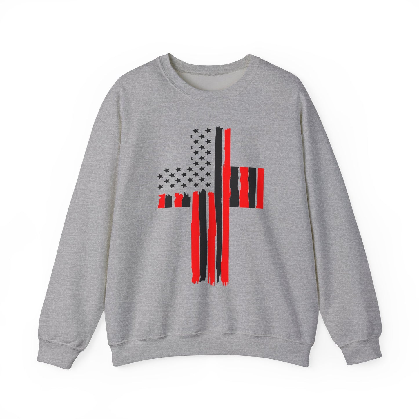 American Flag Cross #1 Sweatshirt