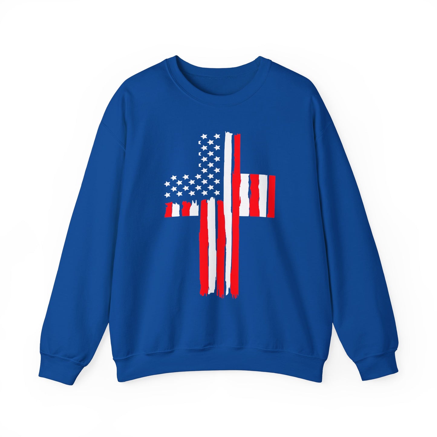 American Flag Cross #1 Sweatshirt