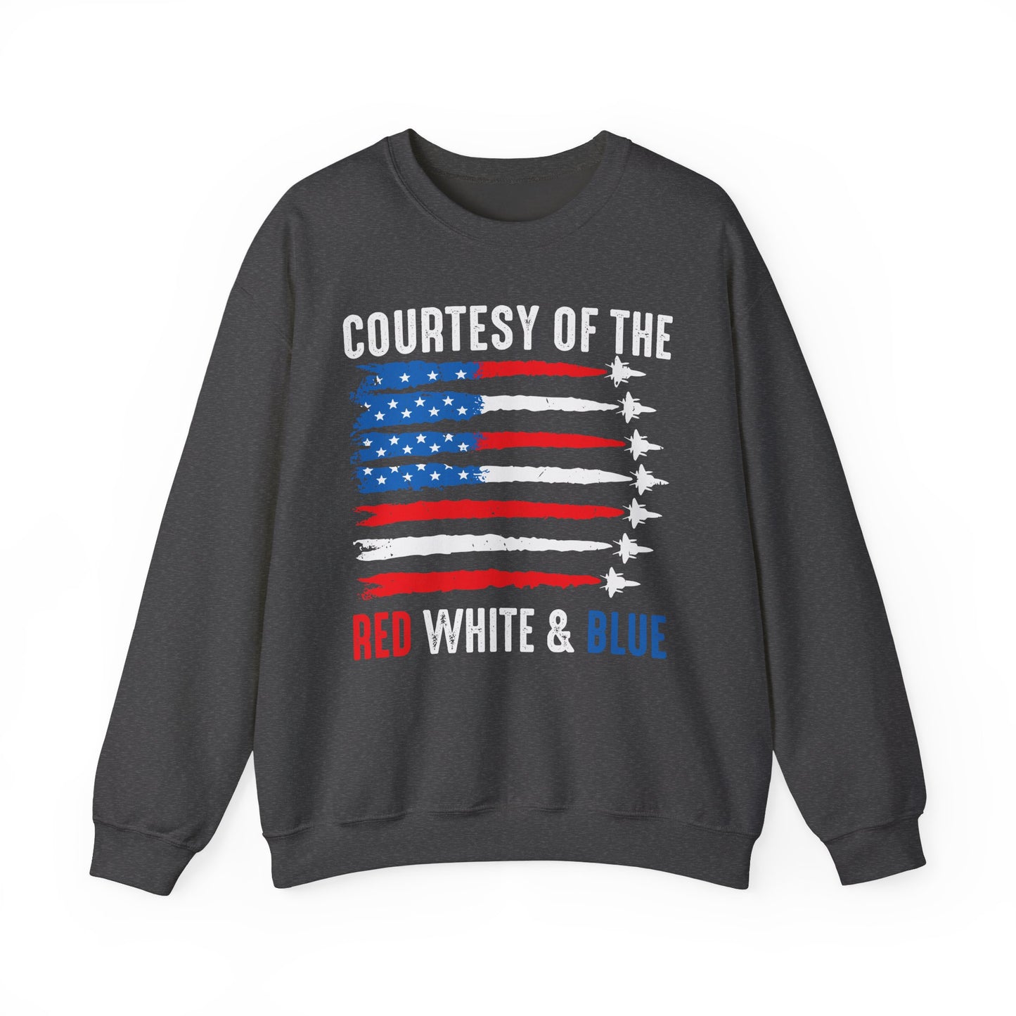 Courtesy of the Red, White & Blue Sweatshirt