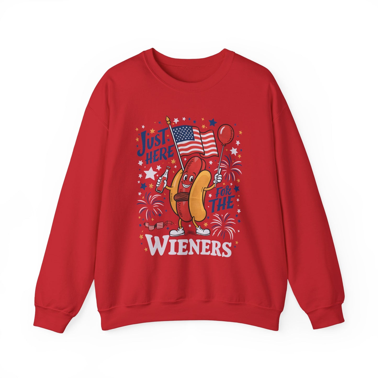 Just Here for the Wieners #1 Sweatshirt