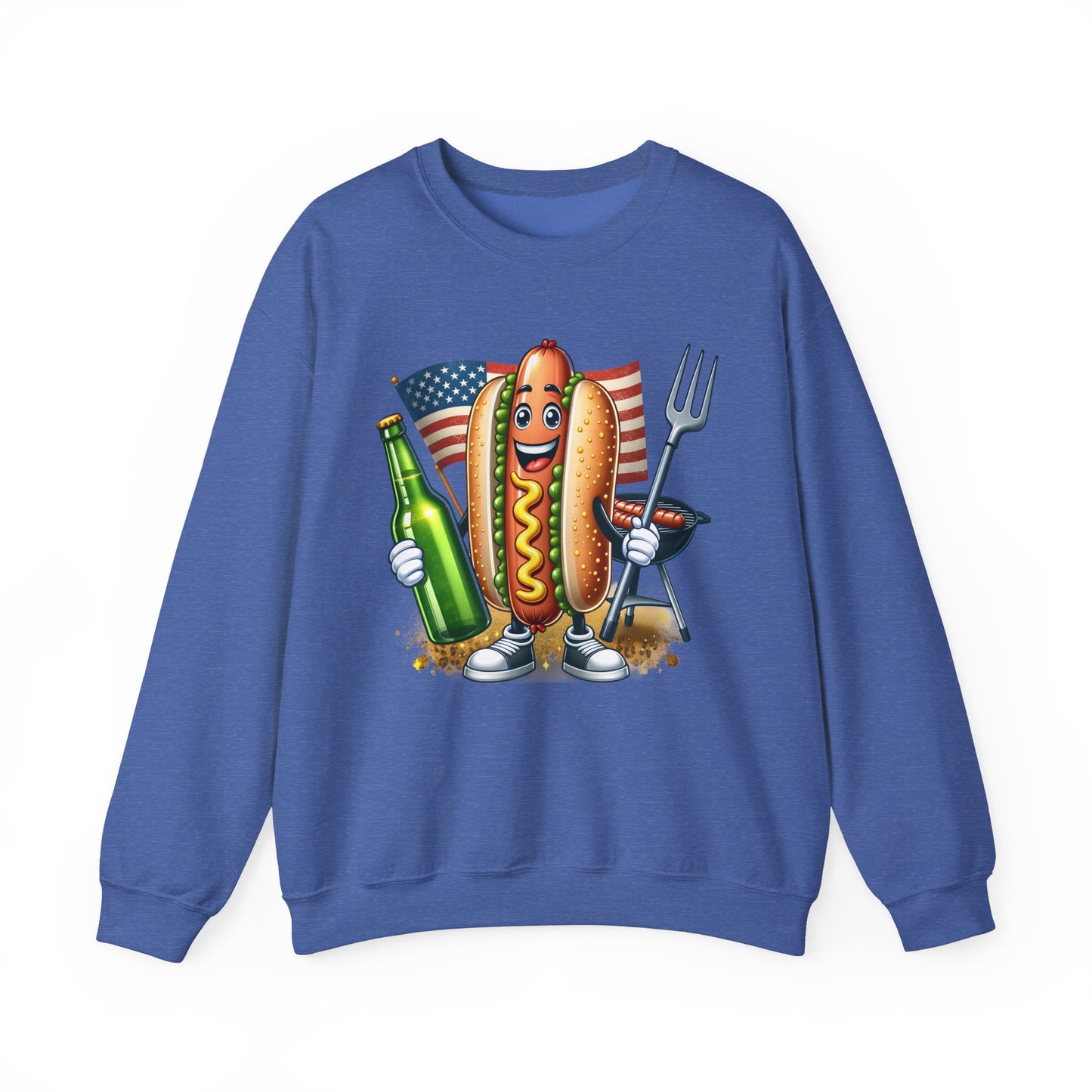 Hot Dog and a Beer Sweatshirt