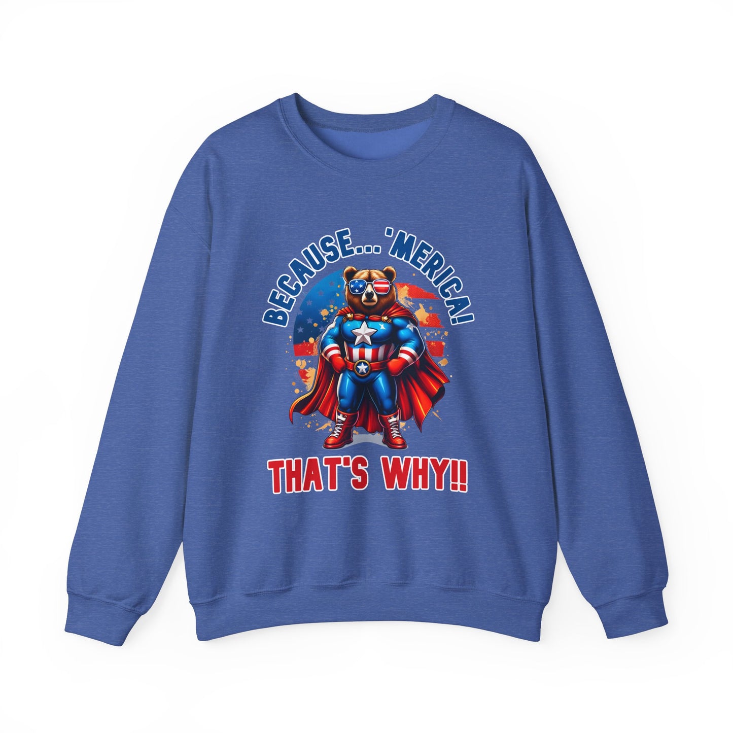Because 'Merica! That's Why!! #2 Sweatshirt