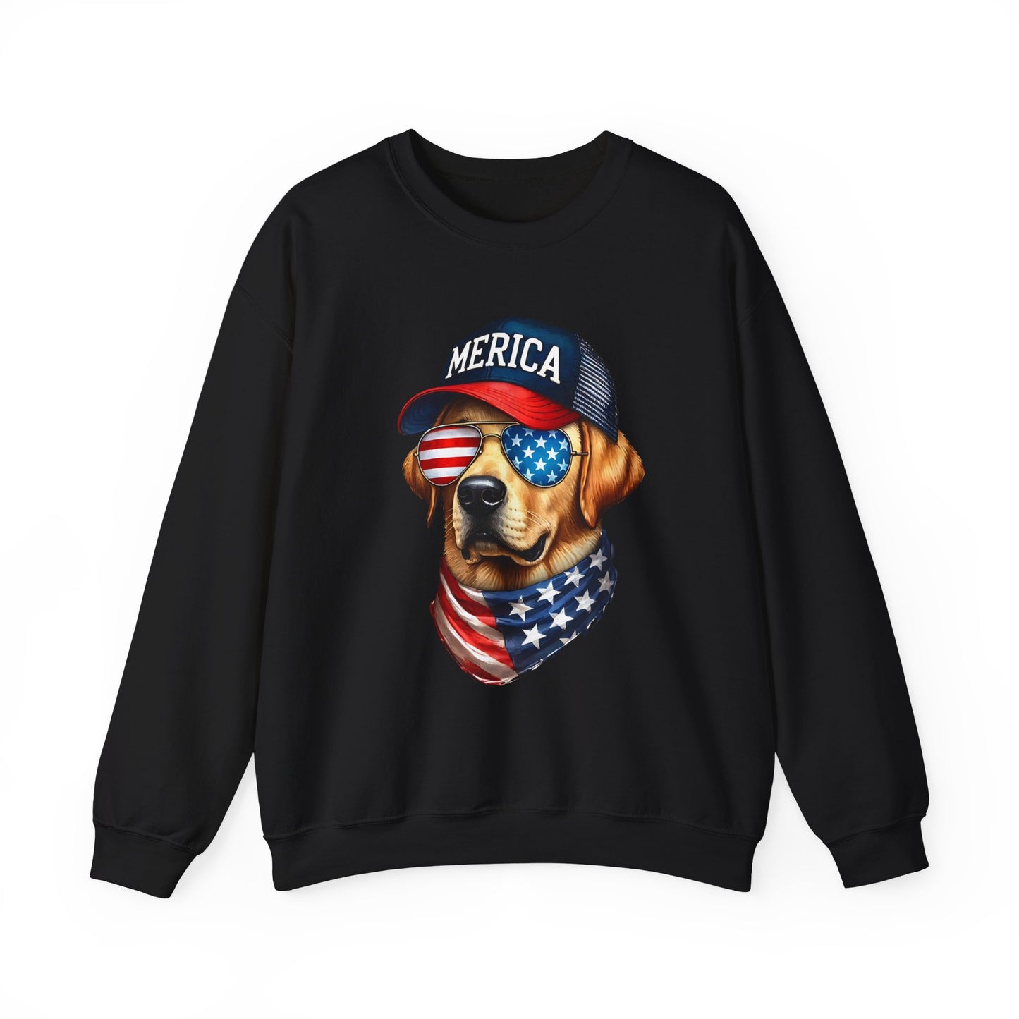 4th of July 'Merica Dog Sweatshirt