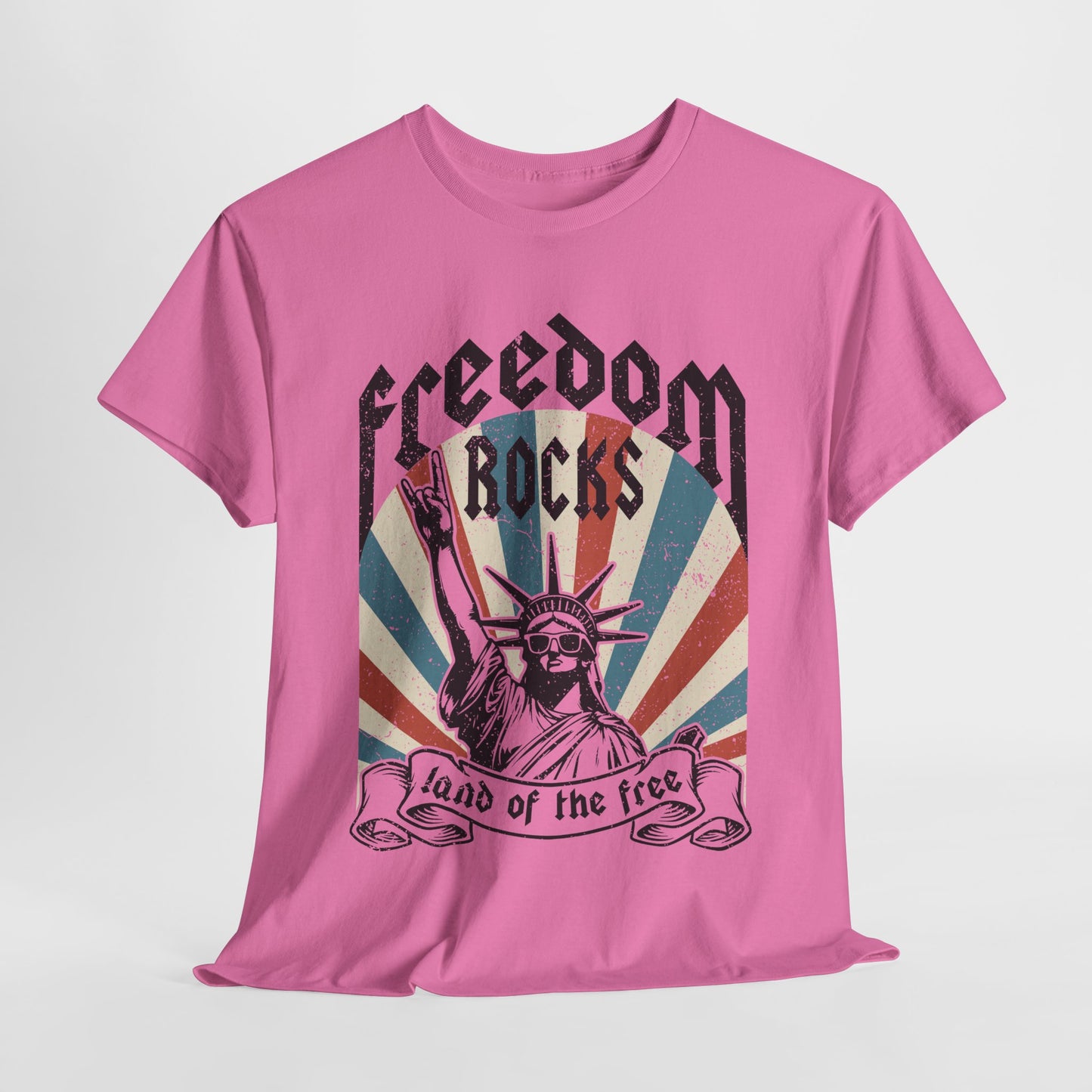 Statue of Liberty - Freedom Rocks T-Shirt