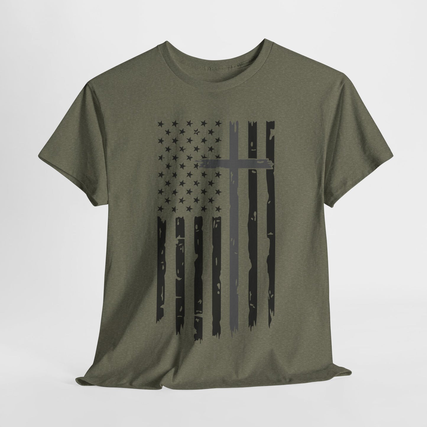 Thin Gray Line Cross - Corrections T-Shirt