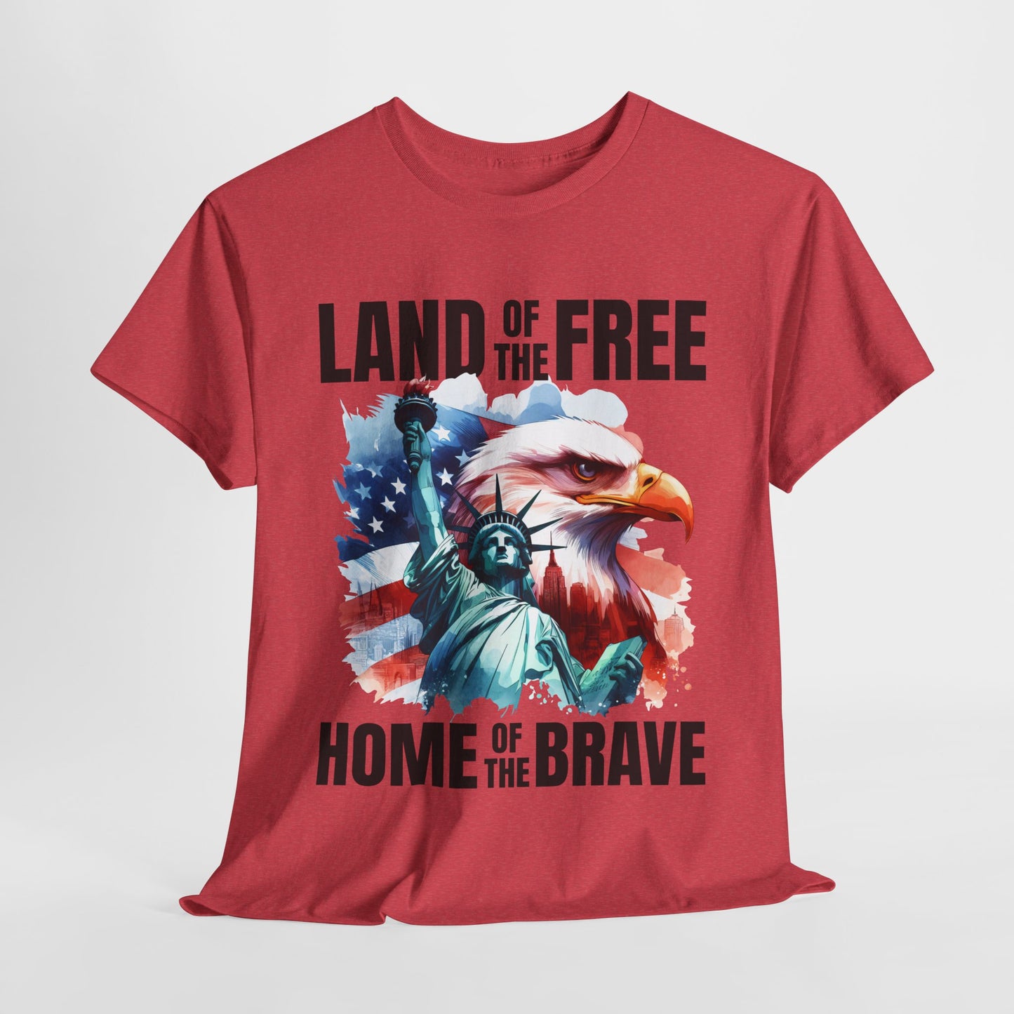 Land of the Free Home of the Brave T-Shirt