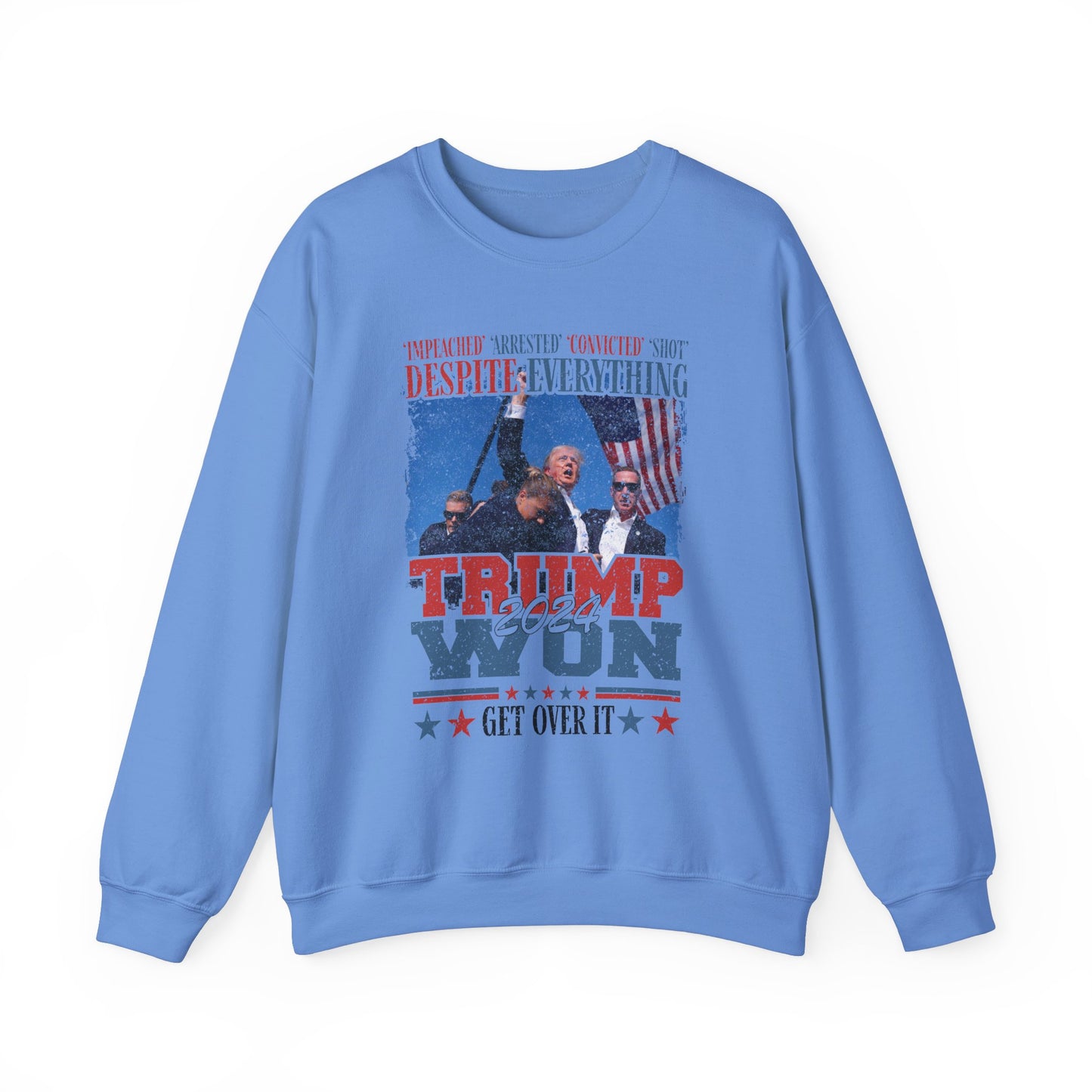 Donald Trump - Trump Won 2024 Get Over It Sweatshirt