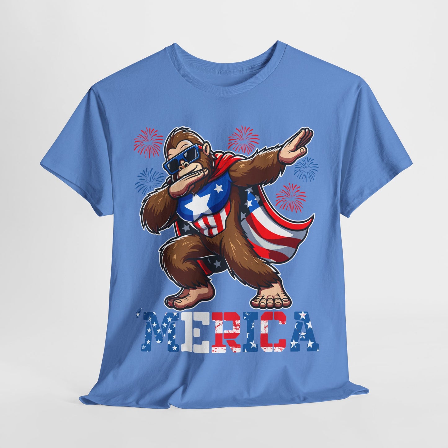 'Merica! Dabbin' Bigfoot T-Shirt