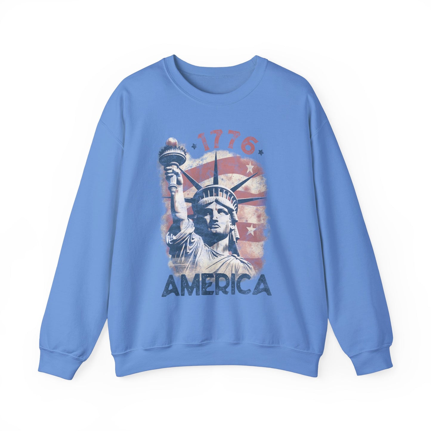 Statue of Liberty - 1776 America Sweatshirt