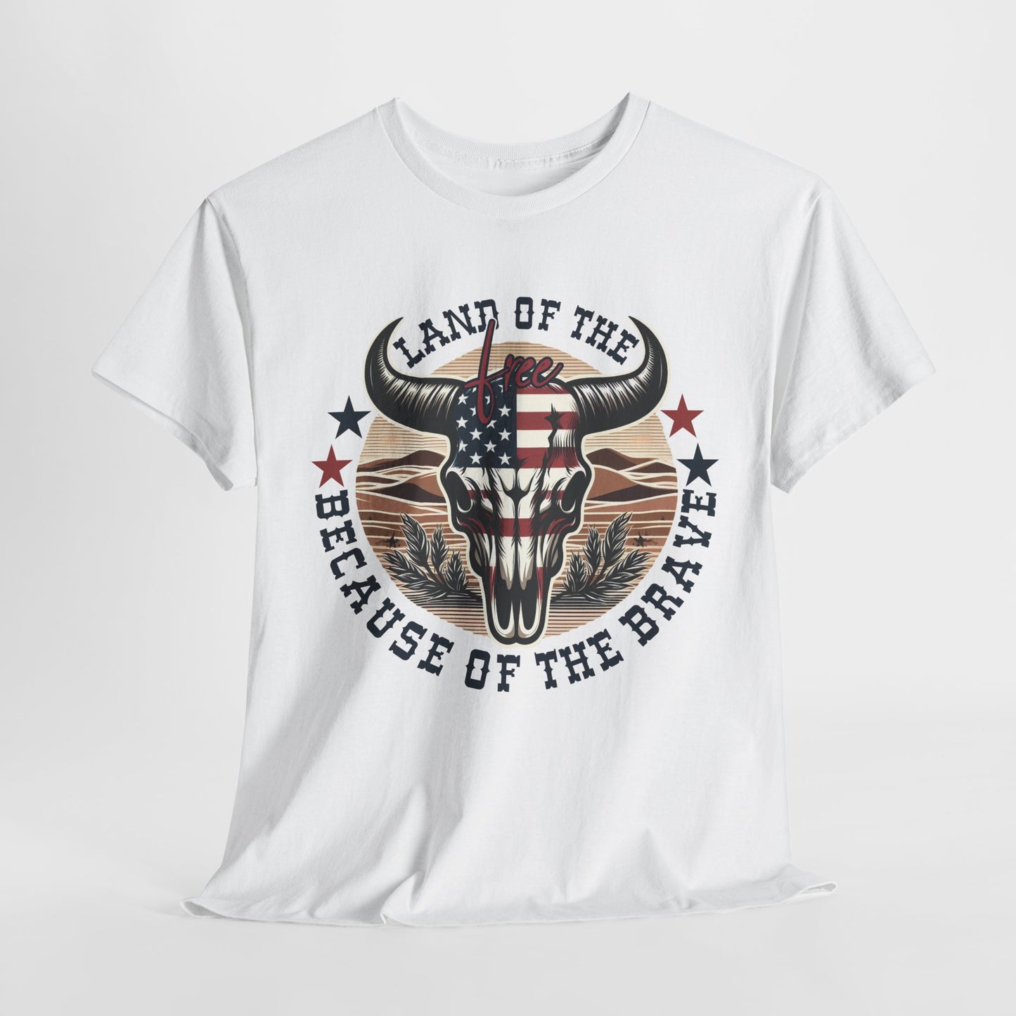 Land of the Free Because of the Brave #3 T-Shirt
