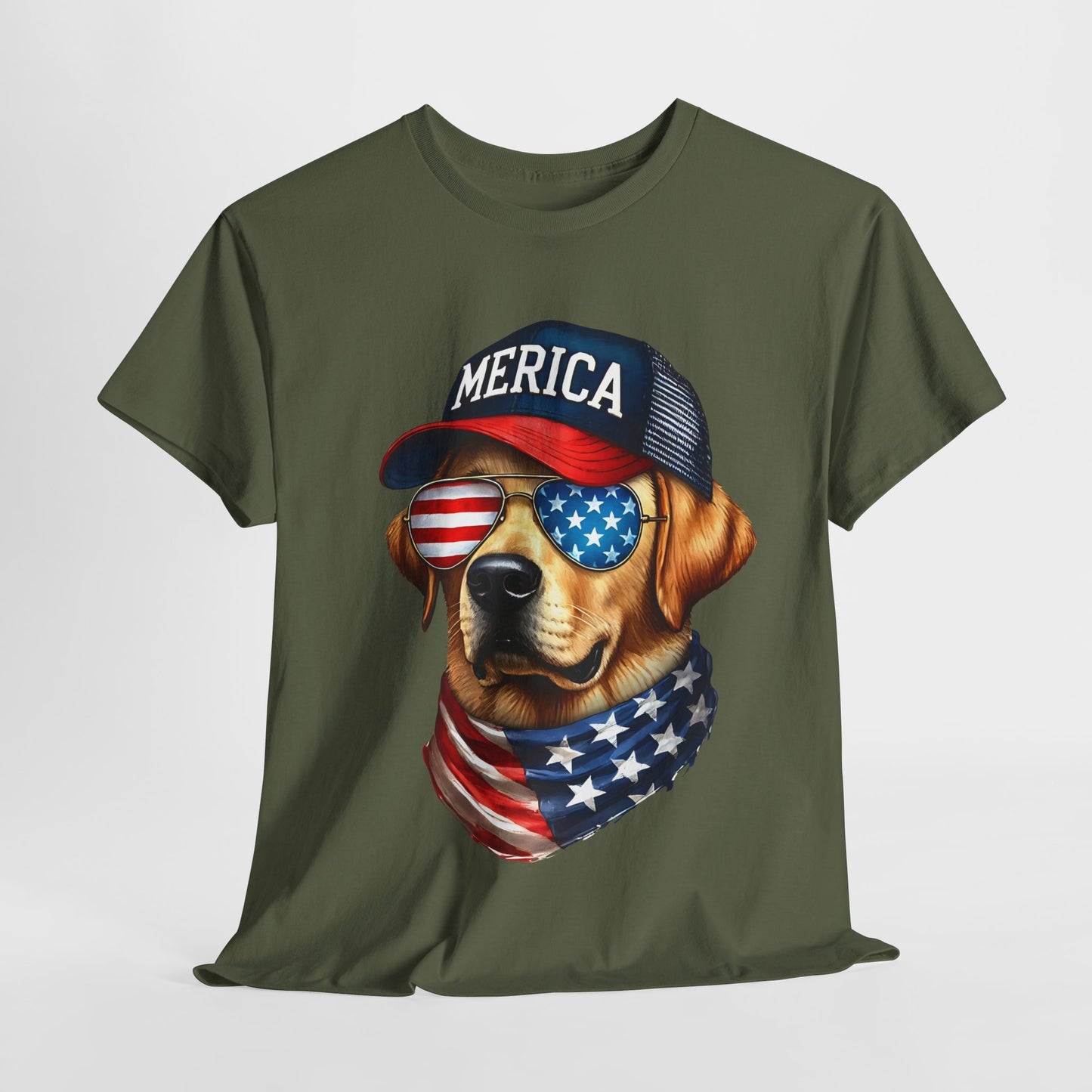 4th of July 'Merica Dog T-Shirt