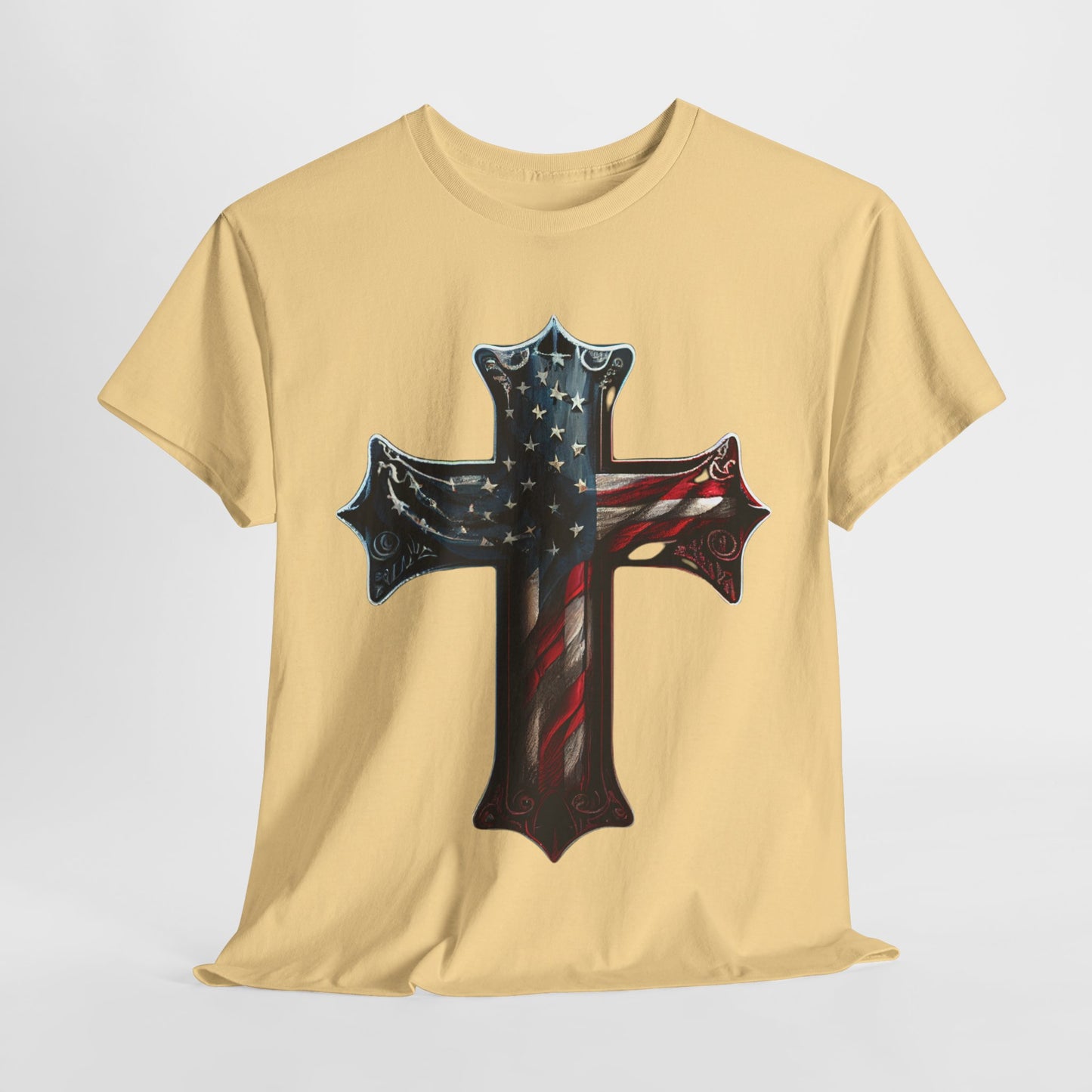 American Flag Cross #2 T-Shirt