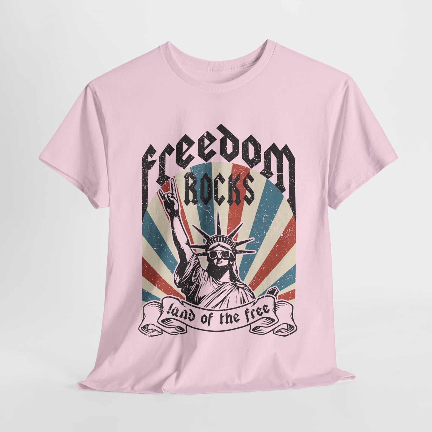 Statue of Liberty - Freedom Rocks T-Shirt