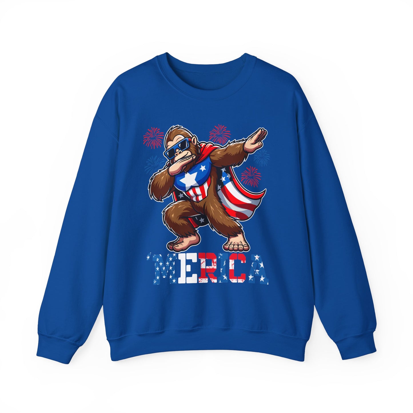 'Merica! Dabbin' Bigfoot Sweatshirt