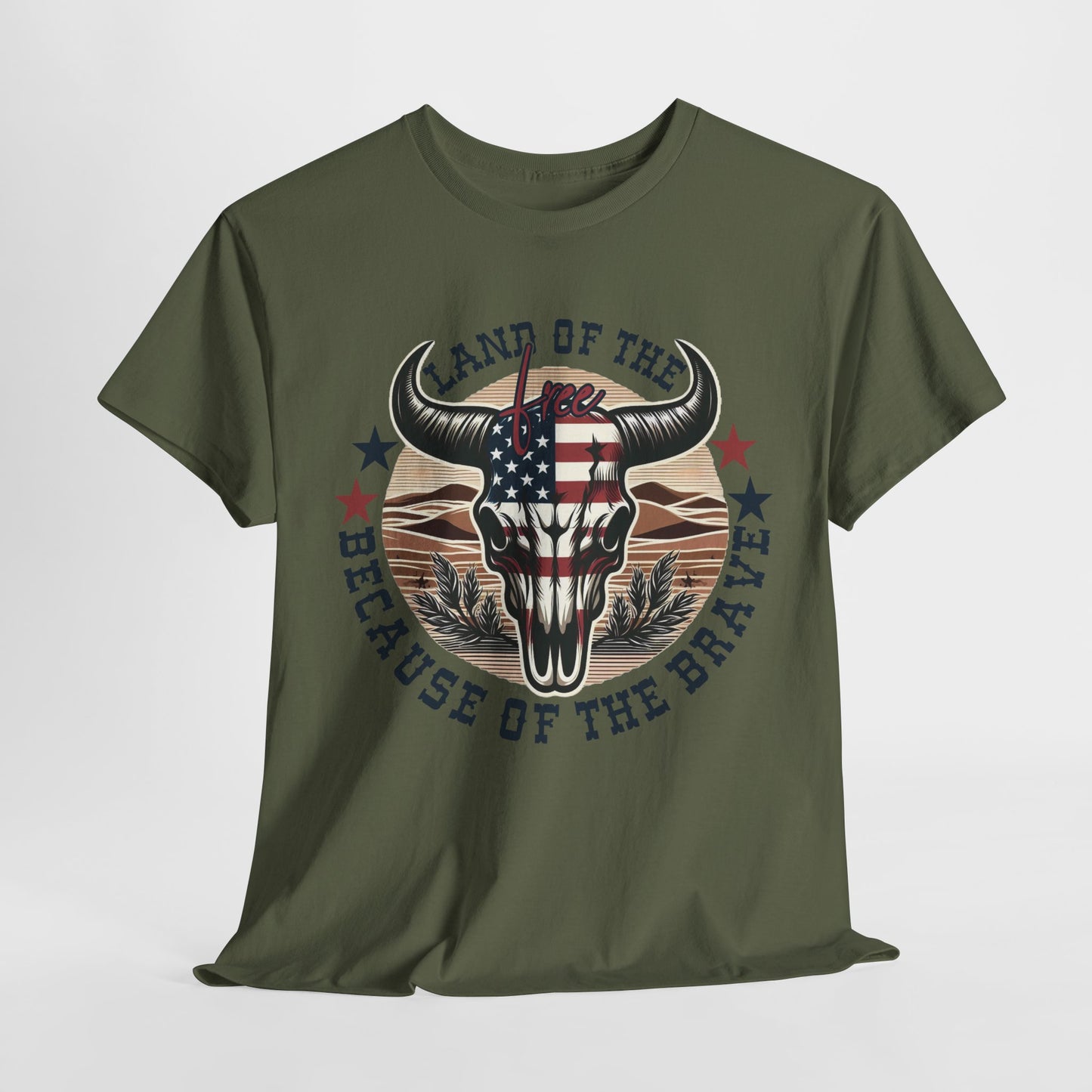 Land of the Free Because of the Brave #3 T-Shirt