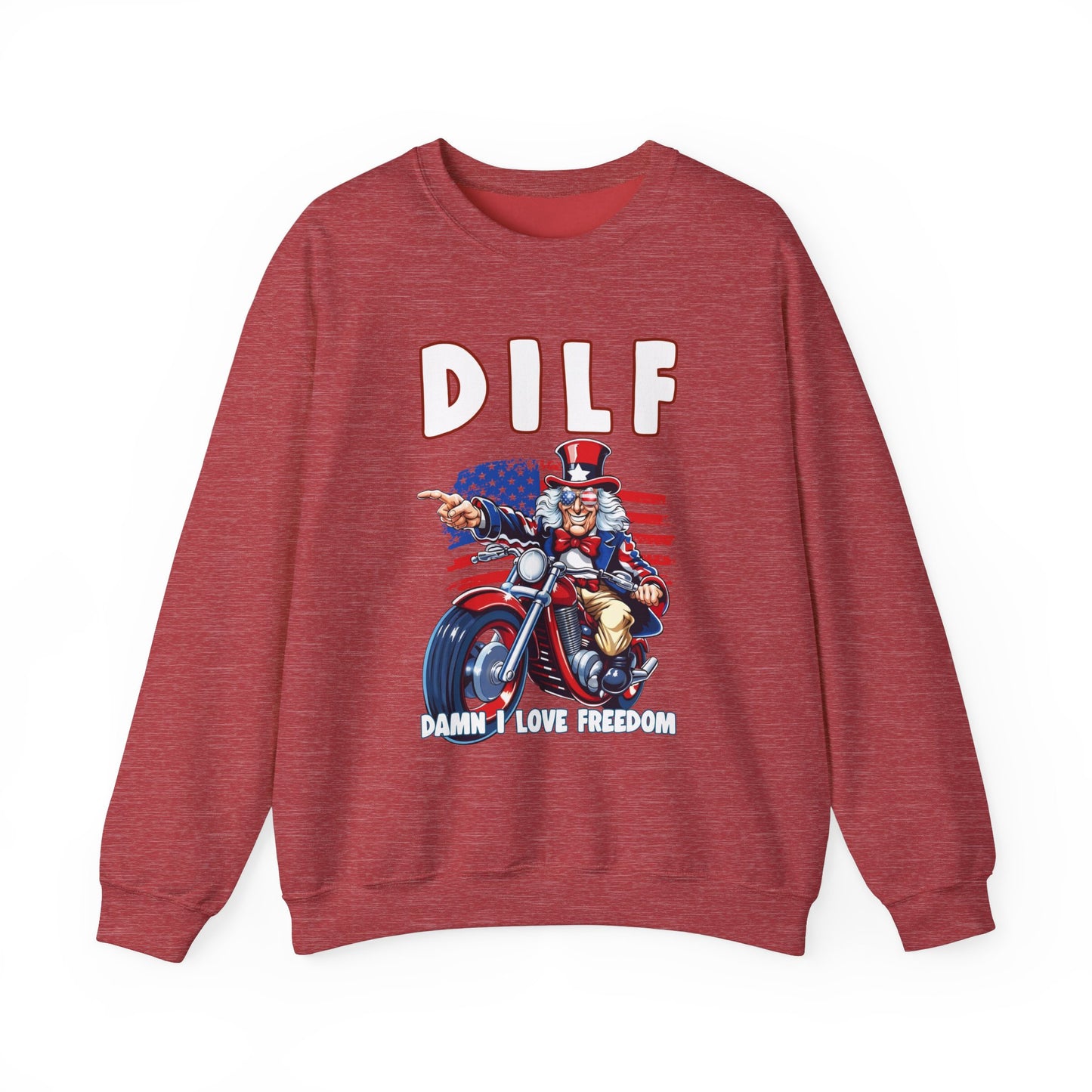 DILF - Damn I Love Freedom #2 Sweatshirt