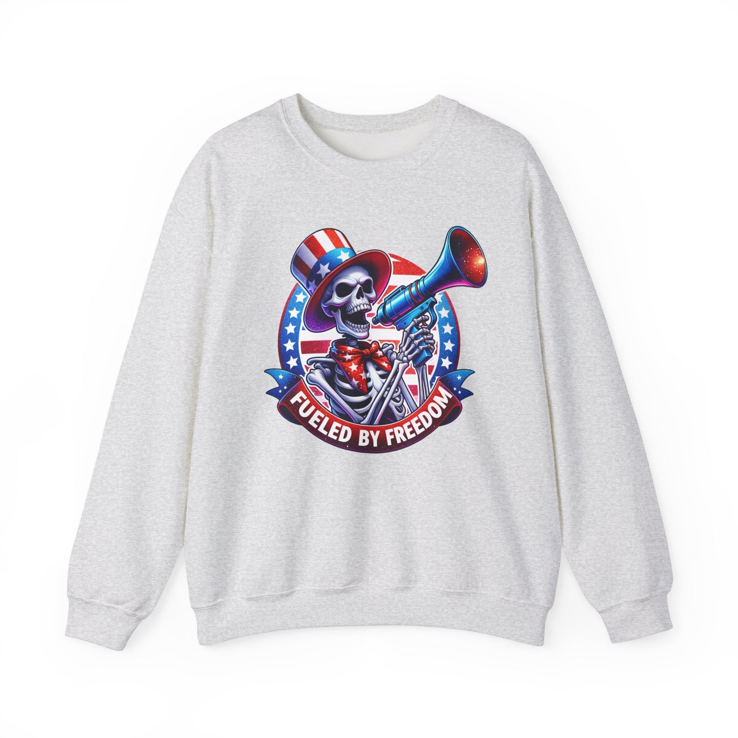 Fueled by Freedom Skeleton Sweatshirt