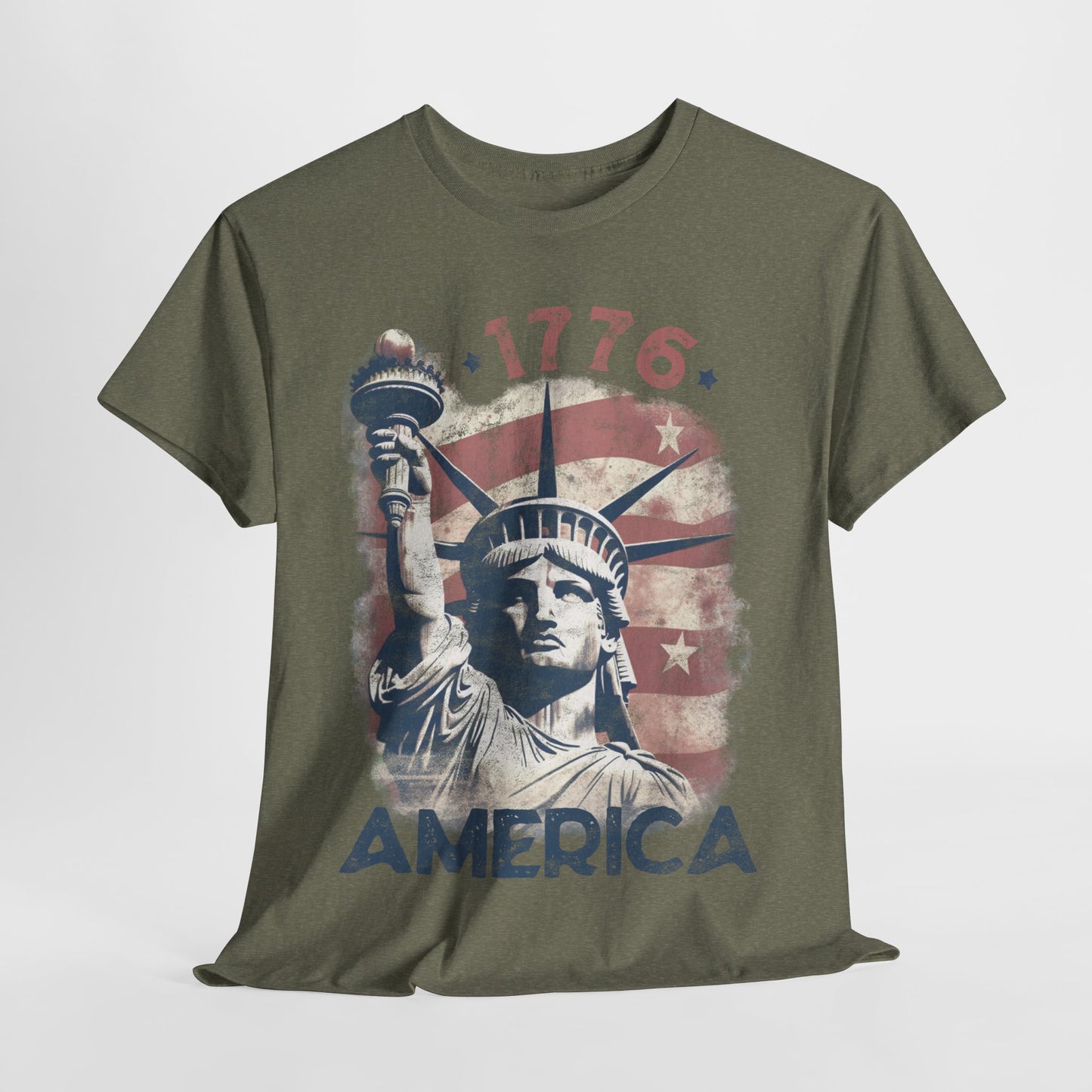 Statue of Liberty - 1776 America T-Shirt