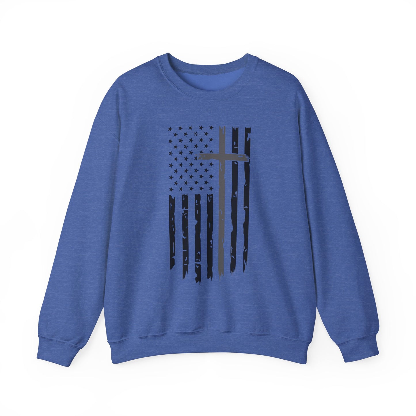 Thin Gray Line Cross - Corrections Sweatshirt