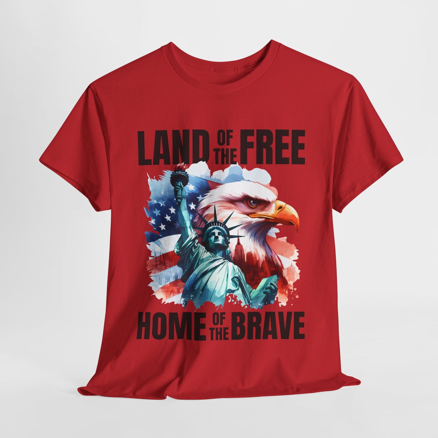 Land of the Free Home of the Brave T-Shirt