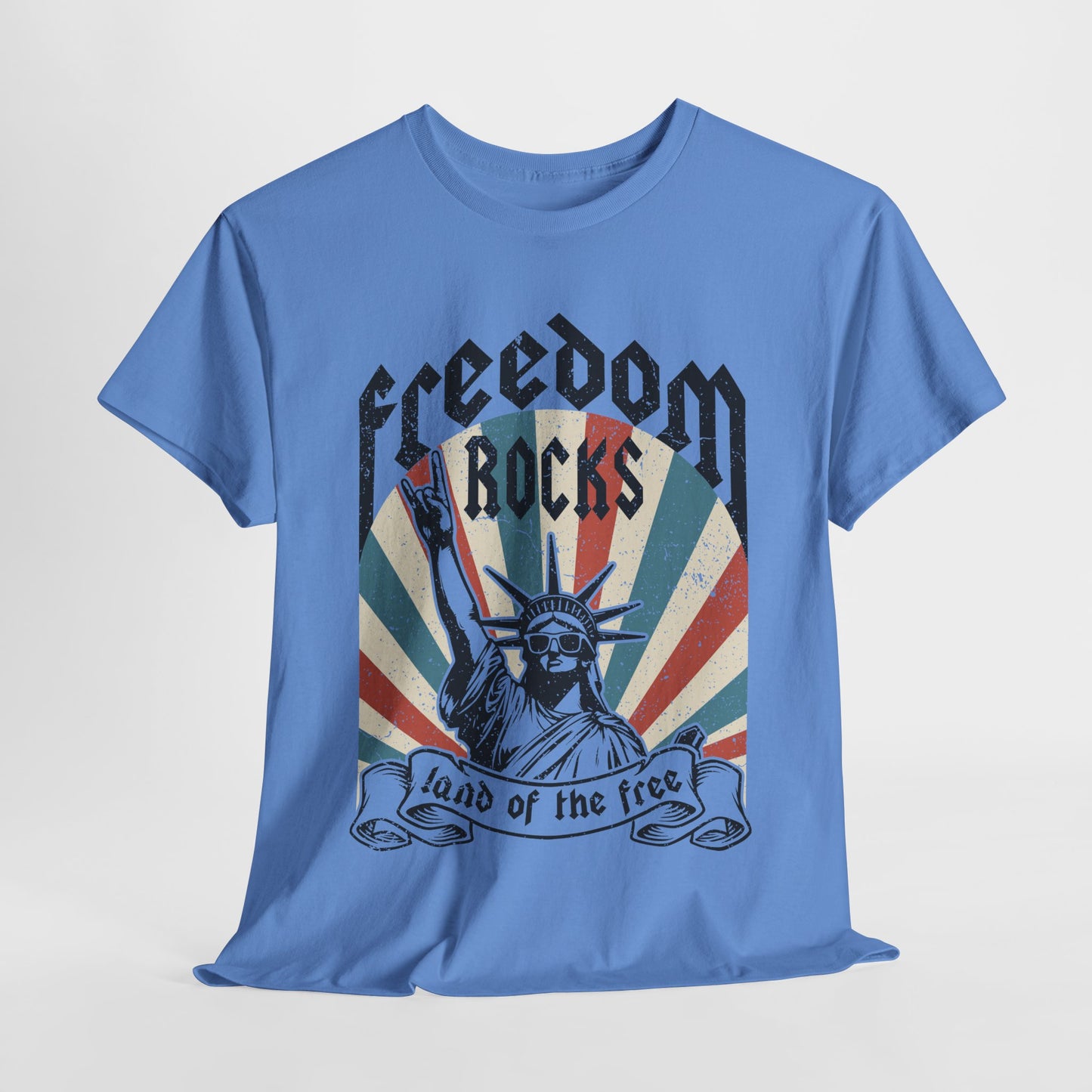 Statue of Liberty - Freedom Rocks T-Shirt