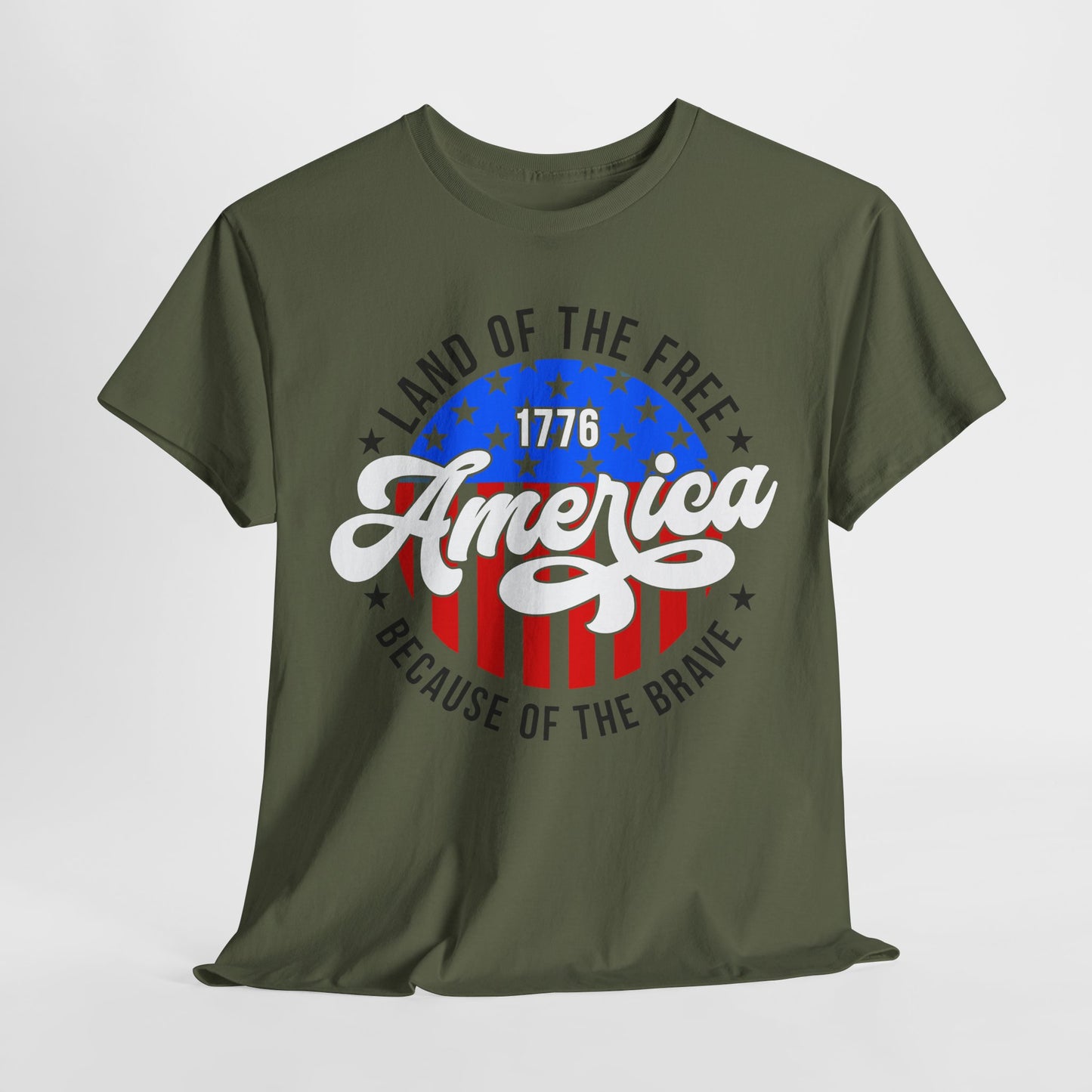 Land of the Free Because of the Brave #2 T-Shirt