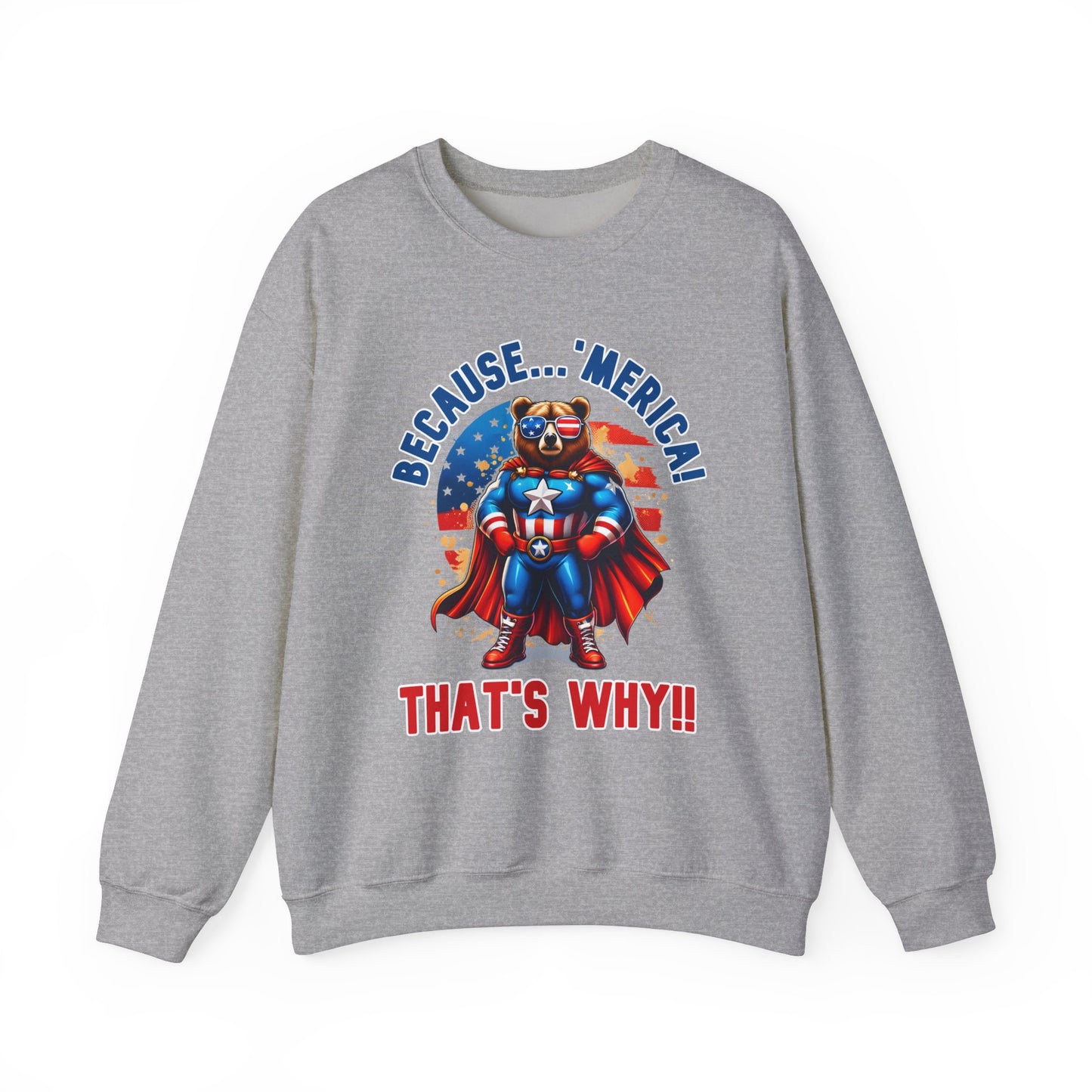 Because 'Merica! That's Why!! #2 Sweatshirt