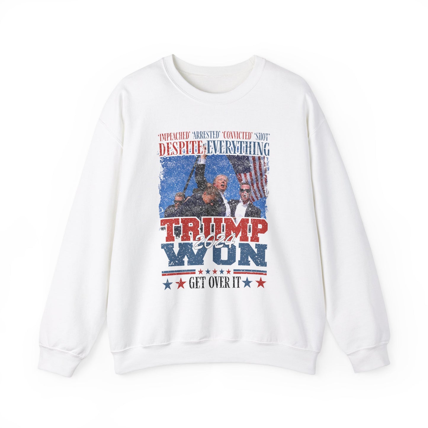 Donald Trump - Trump Won 2024 Get Over It Sweatshirt