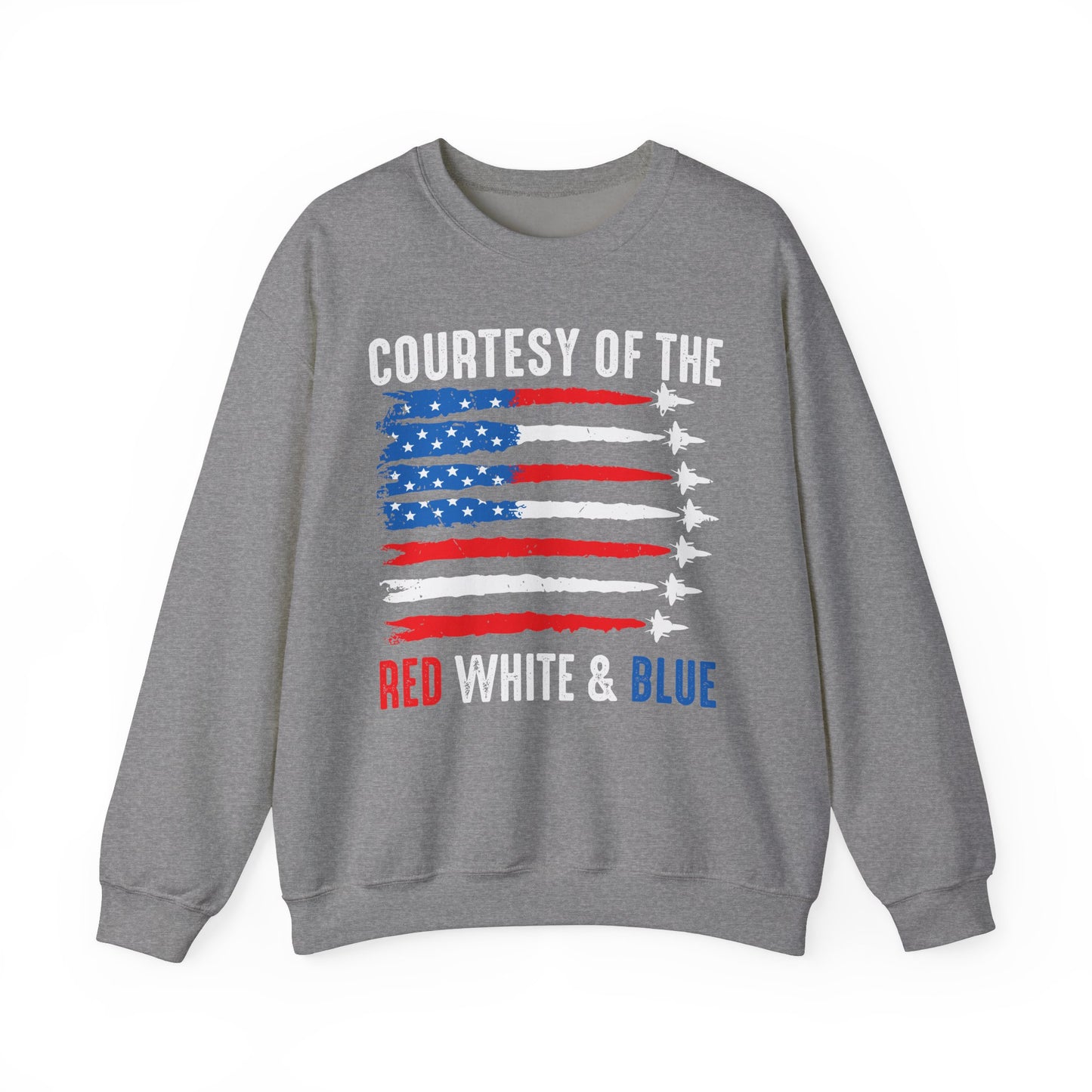 Courtesy of the Red, White & Blue Sweatshirt