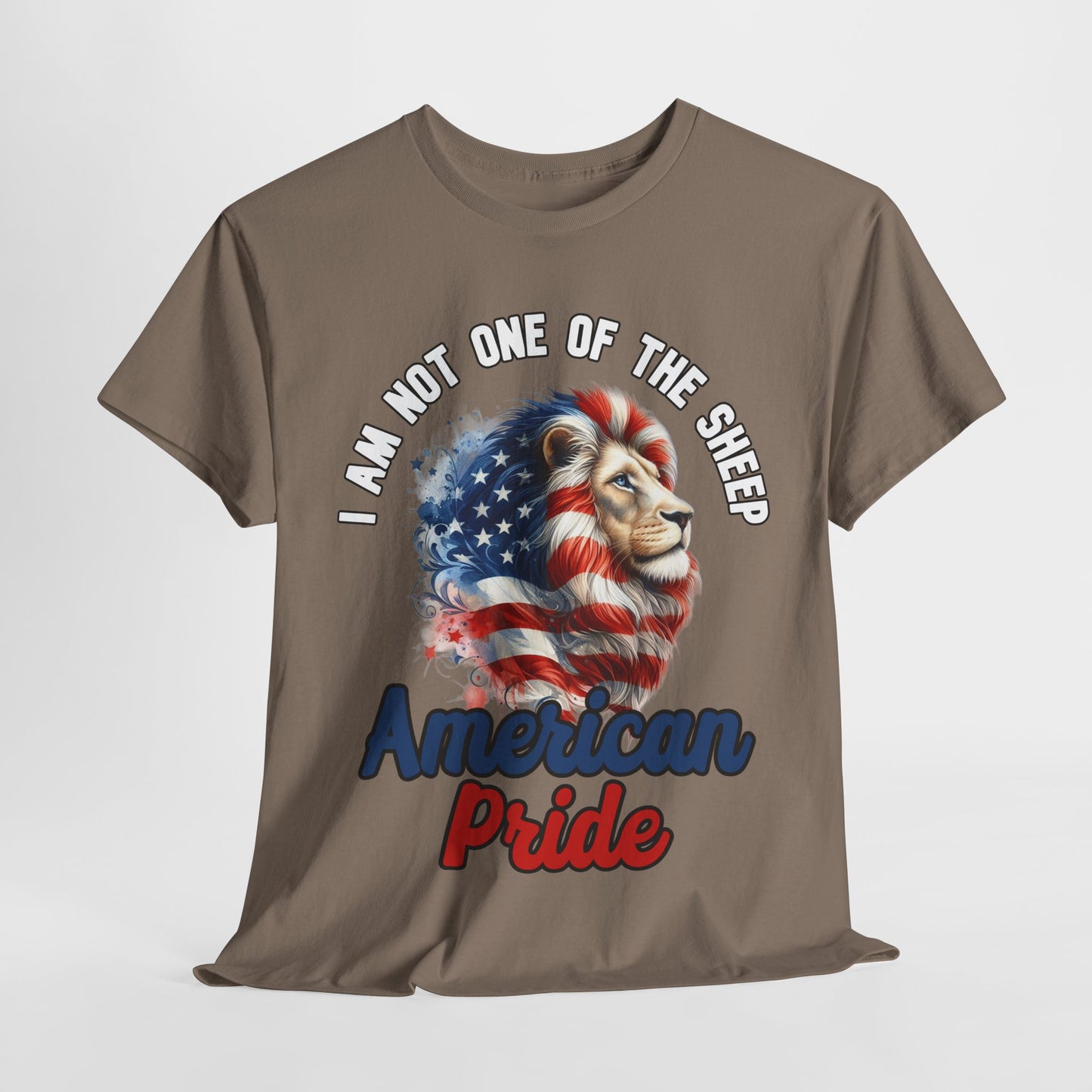 I am Not One of the Sheep - American Pride T-Shirt