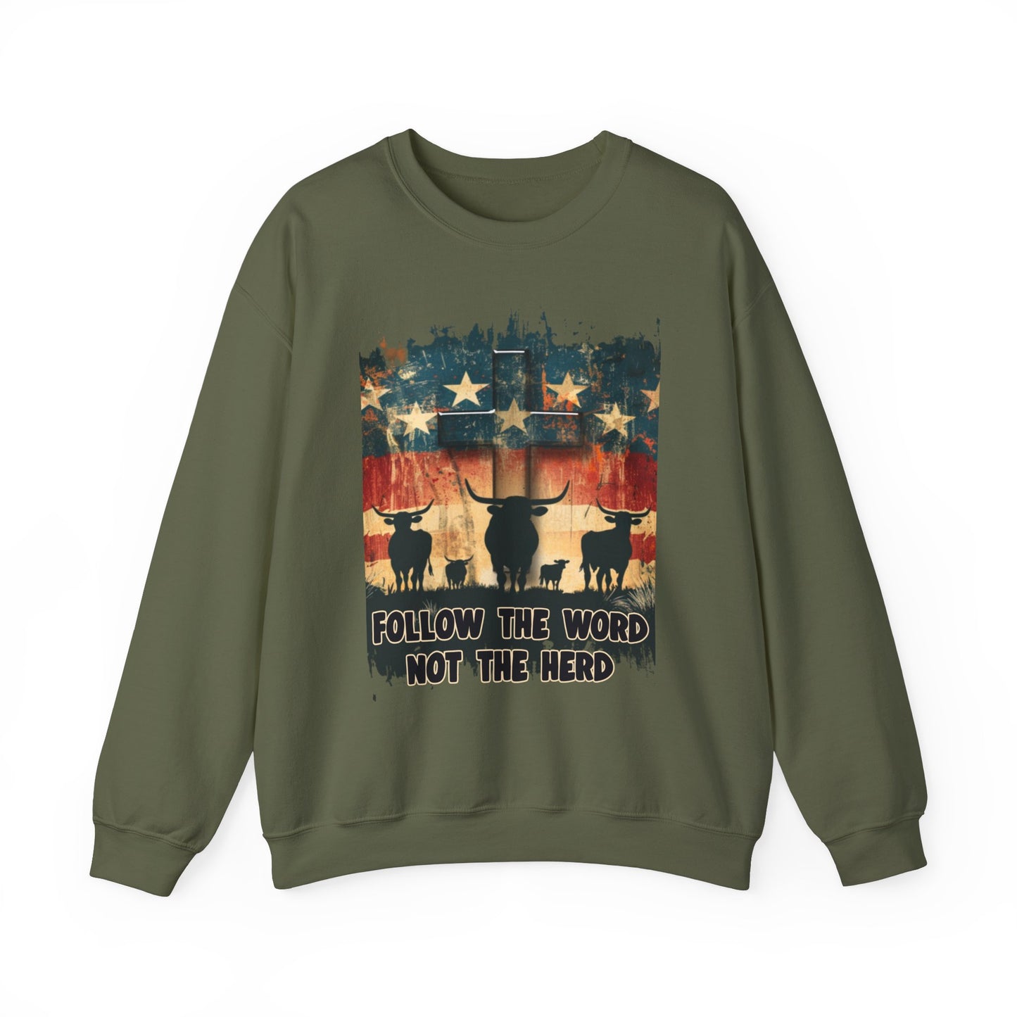 Follow the Word Not the Herd Sweatshirt