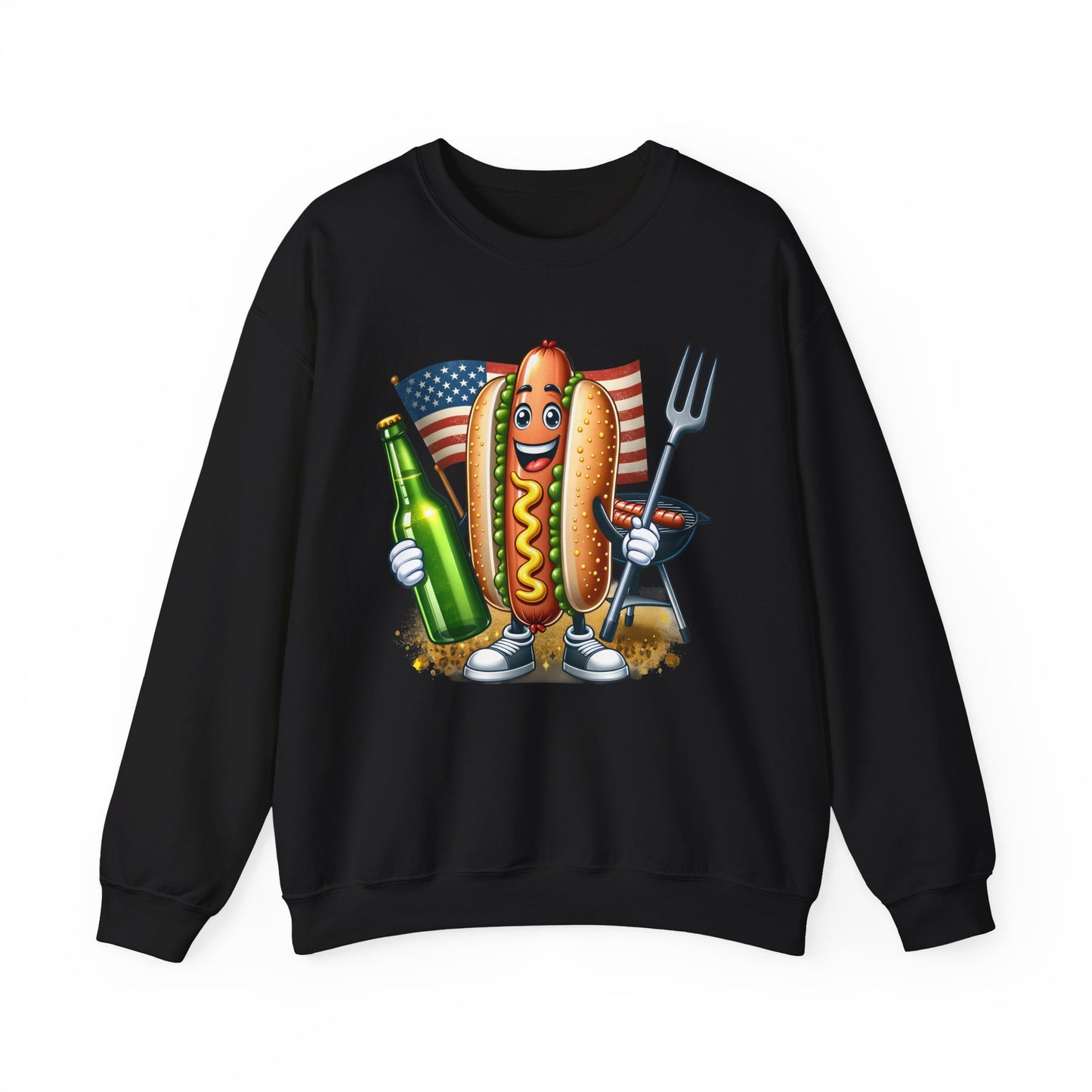 Hot Dog and a Beer Sweatshirt