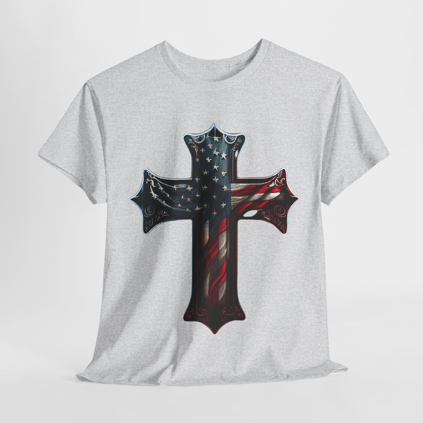 American Flag Cross #2 T-Shirt