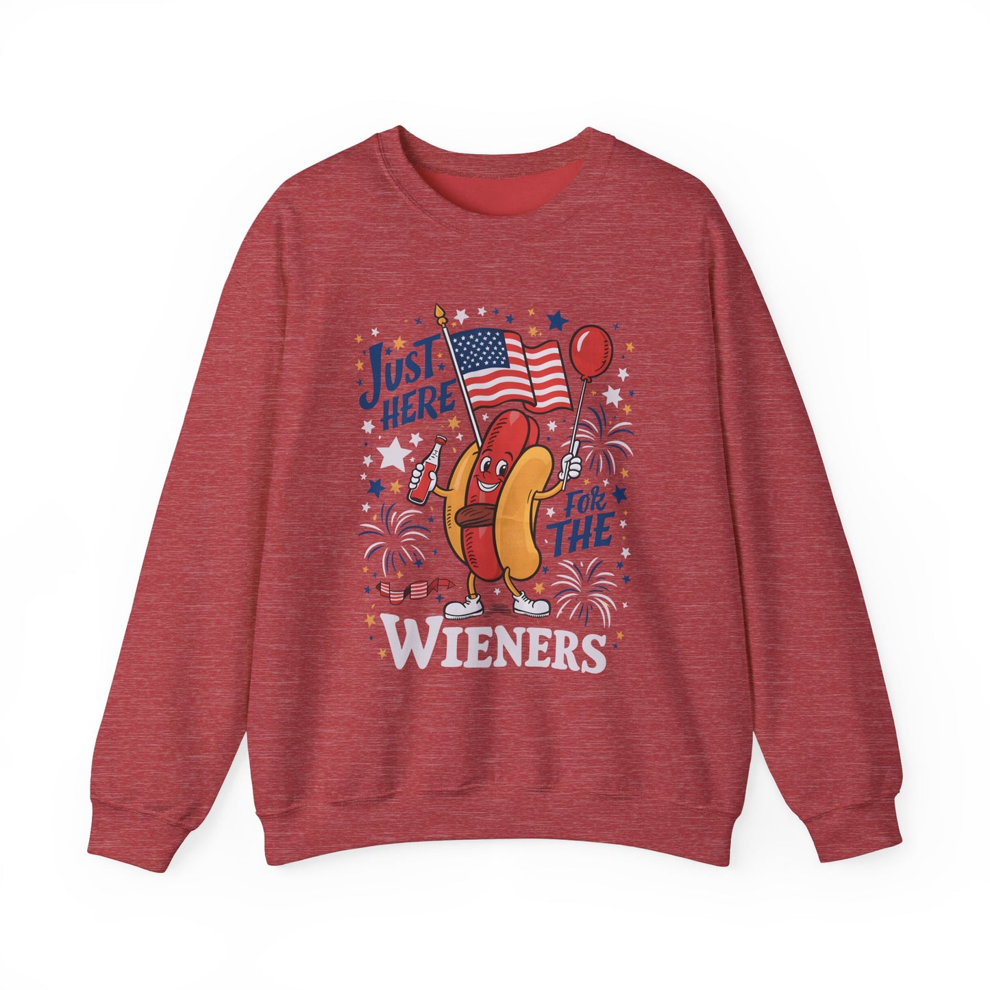 Just Here for the Wieners #1 Sweatshirt