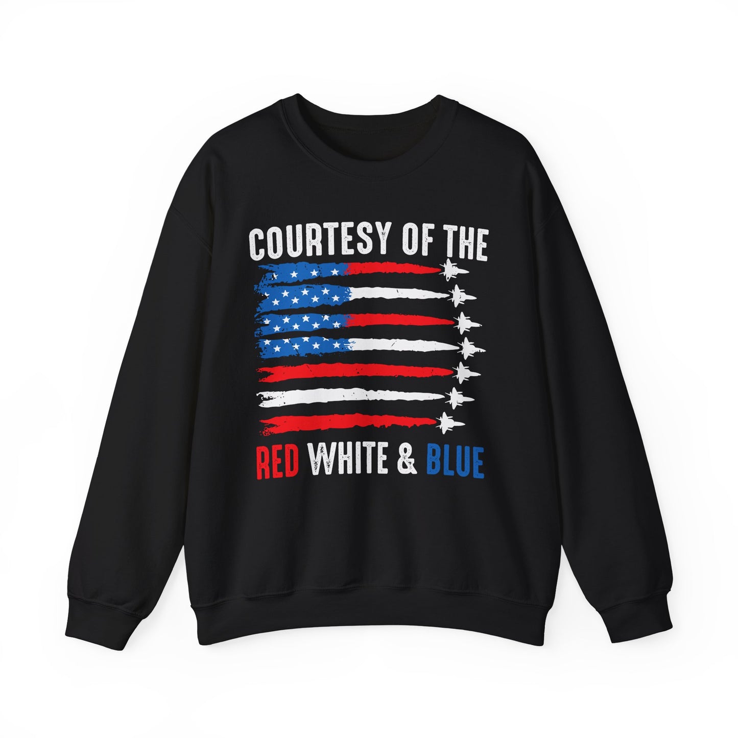 Courtesy of the Red, White & Blue Sweatshirt