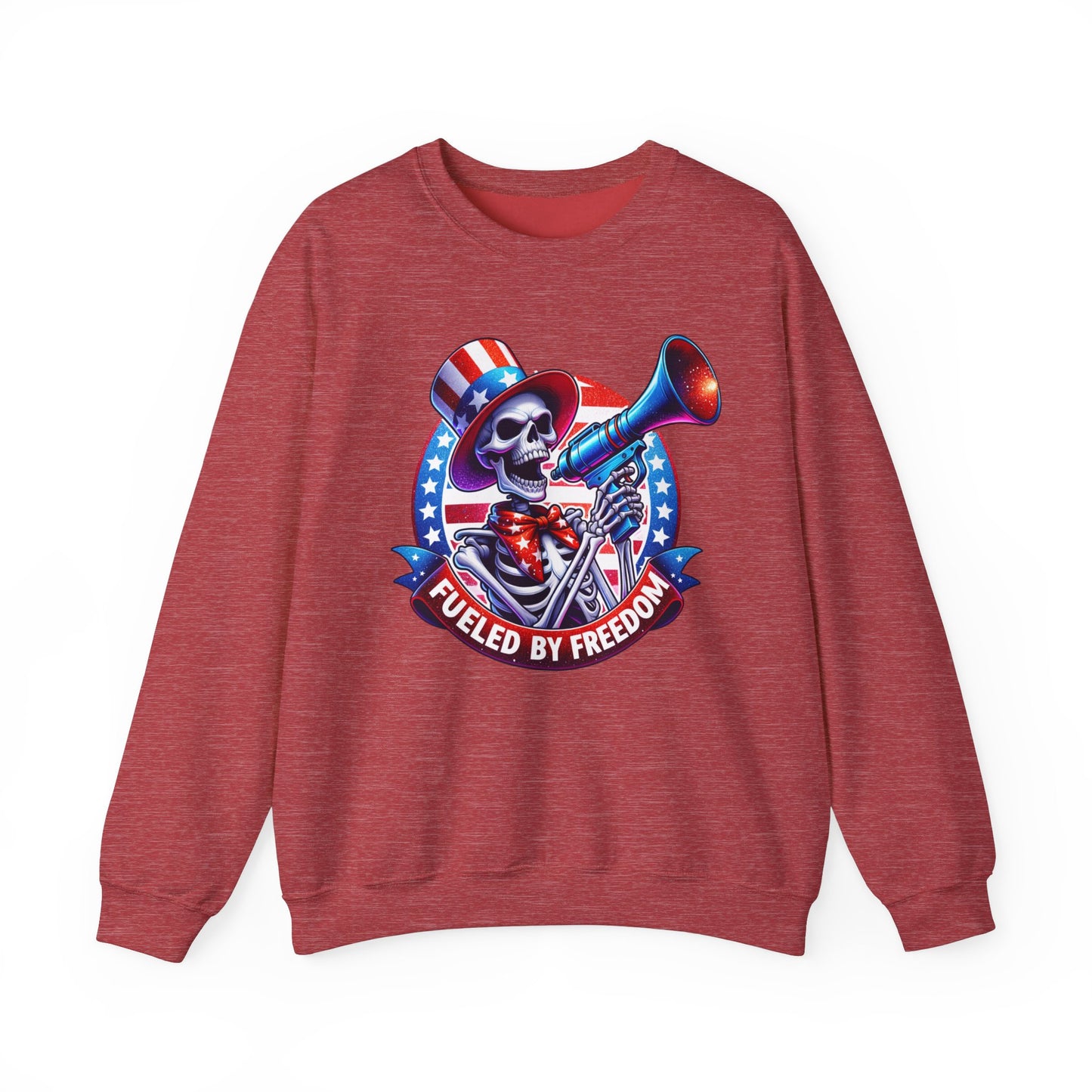 Fueled by Freedom Skeleton Sweatshirt
