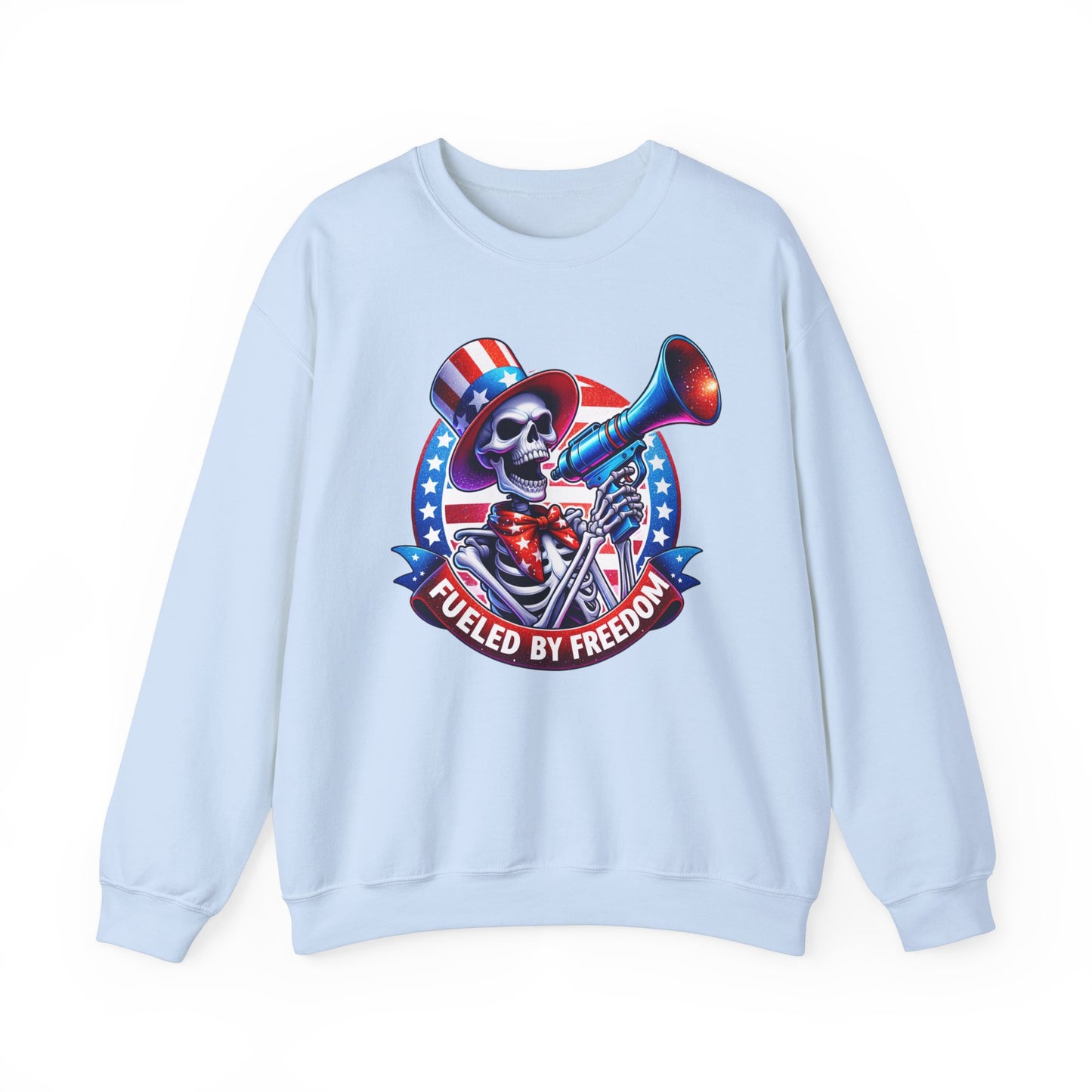 Fueled by Freedom Skeleton Sweatshirt
