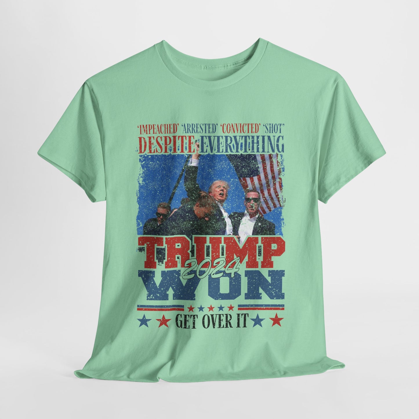 Donald Trump - Trump Won 2024 Get Over It T-Shirt