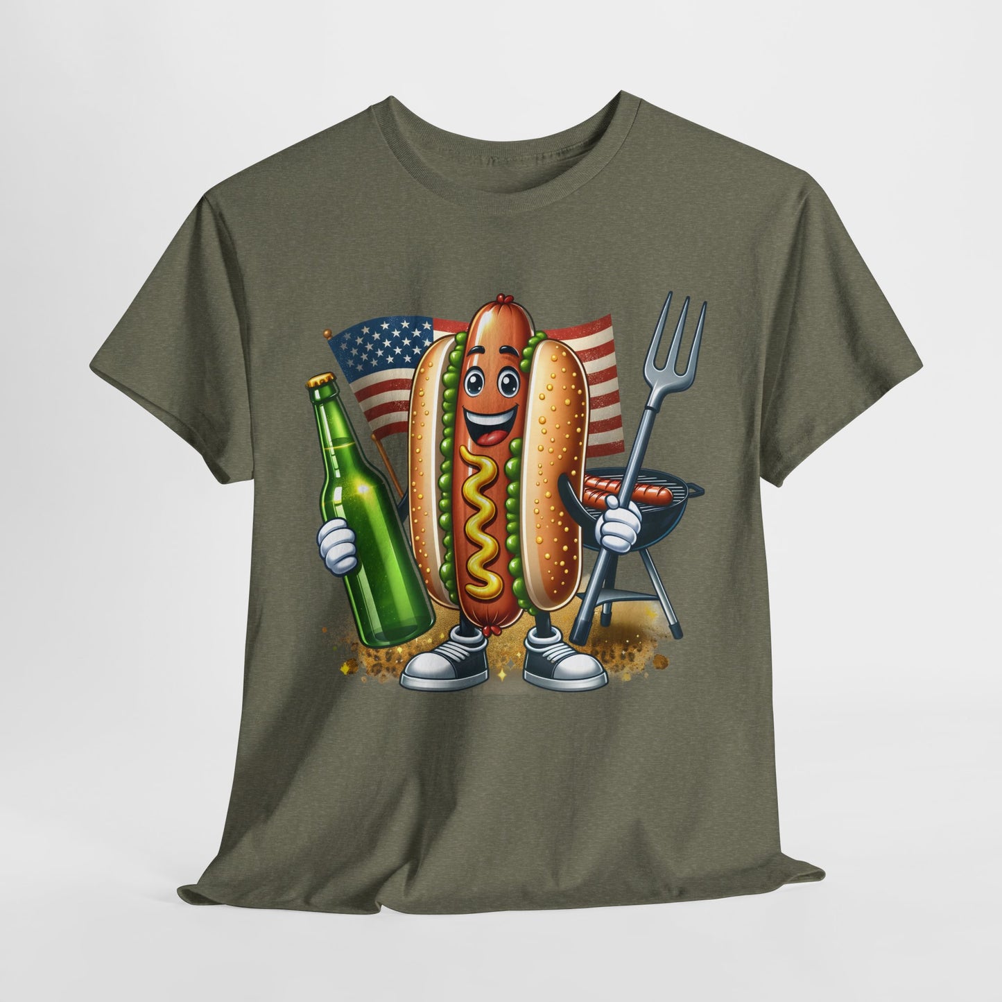 Hot dog and a Beer T-Shirt