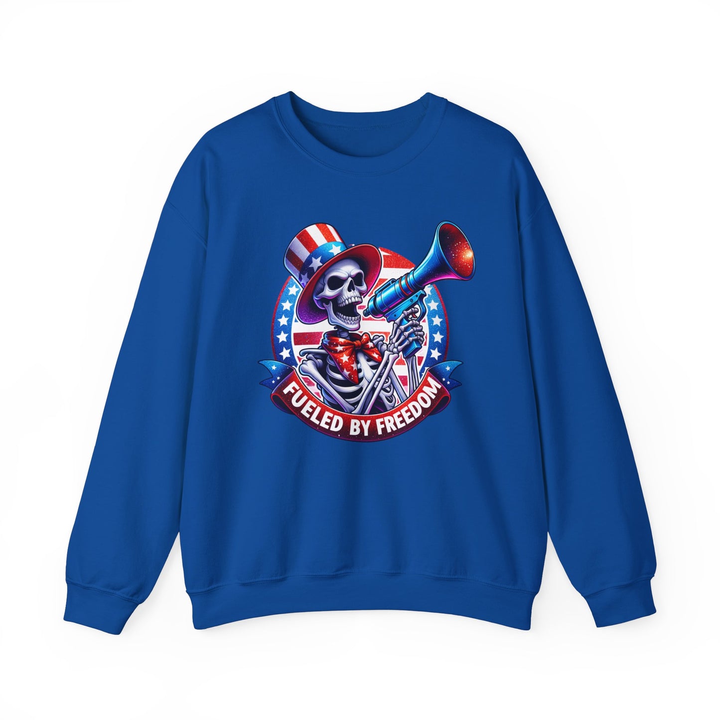 Fueled by Freedom Skeleton Sweatshirt
