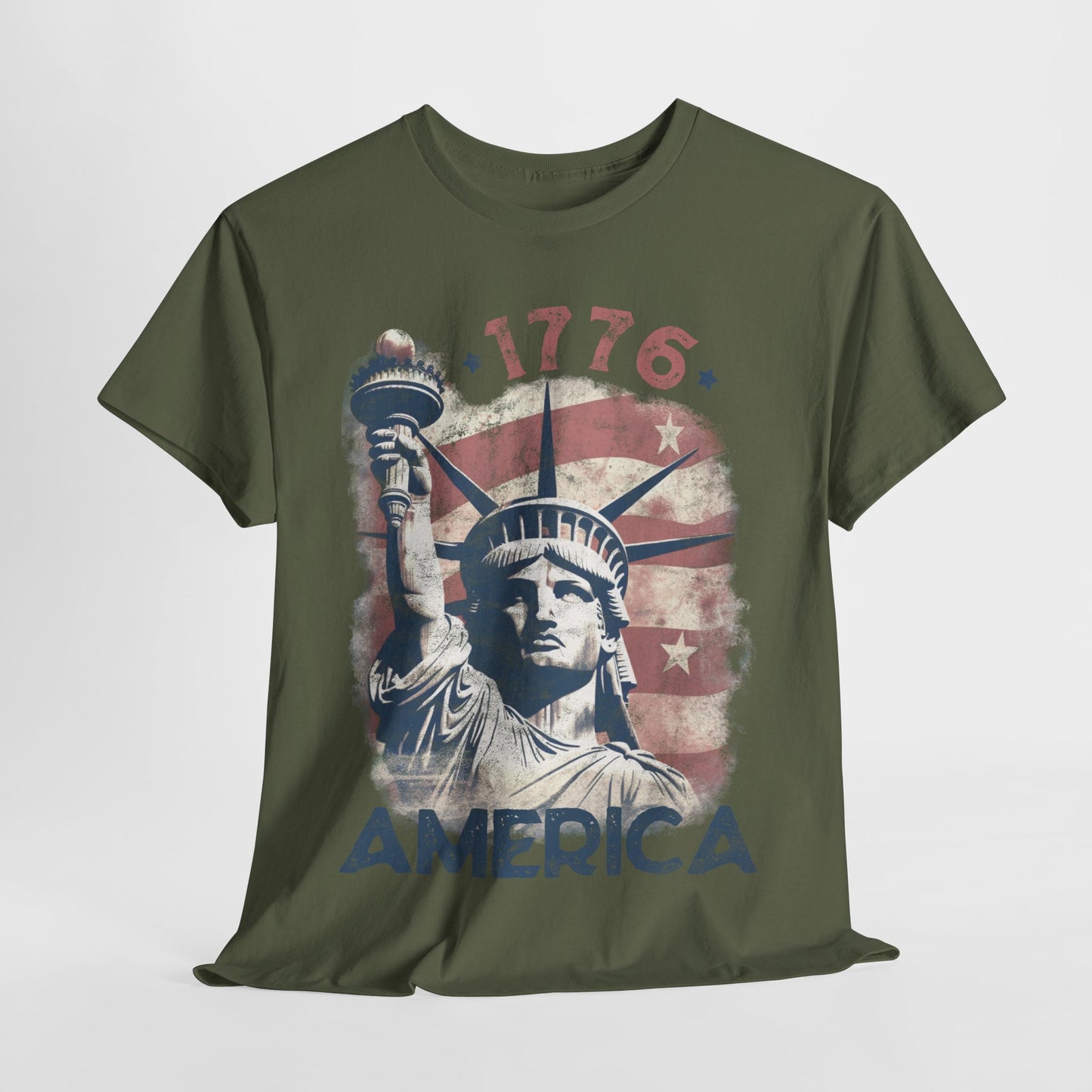 Statue of Liberty - 1776 America T-Shirt