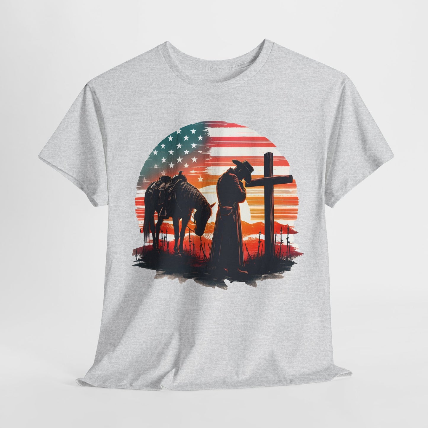 Cowboy Traveler at Cross T-Shirt