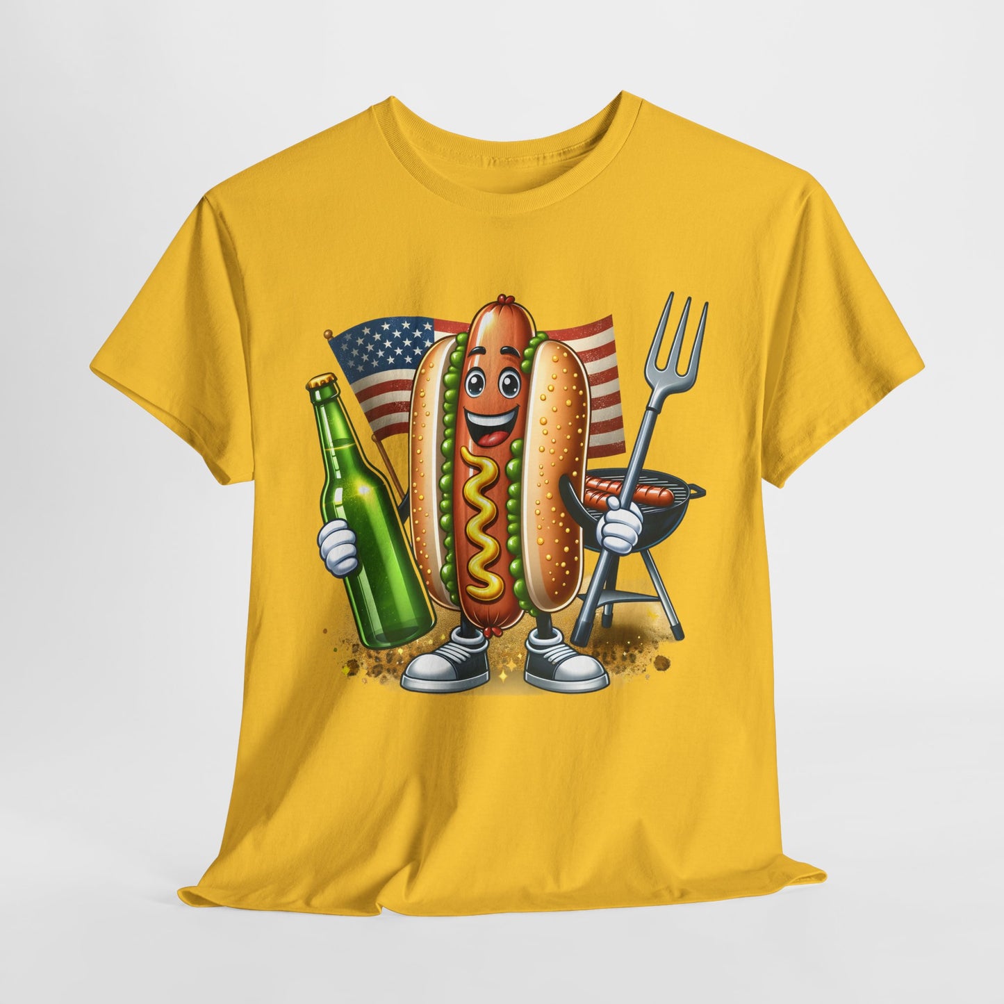 Hot dog and a Beer T-Shirt