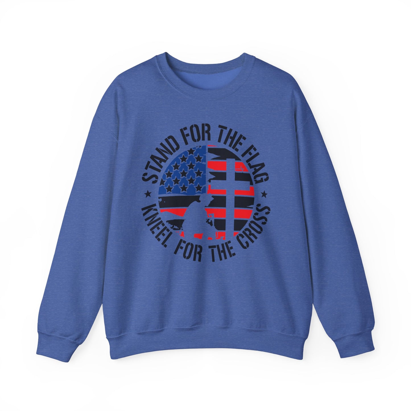 Stand for the Flag Kneel for the Cross Sweatshirt