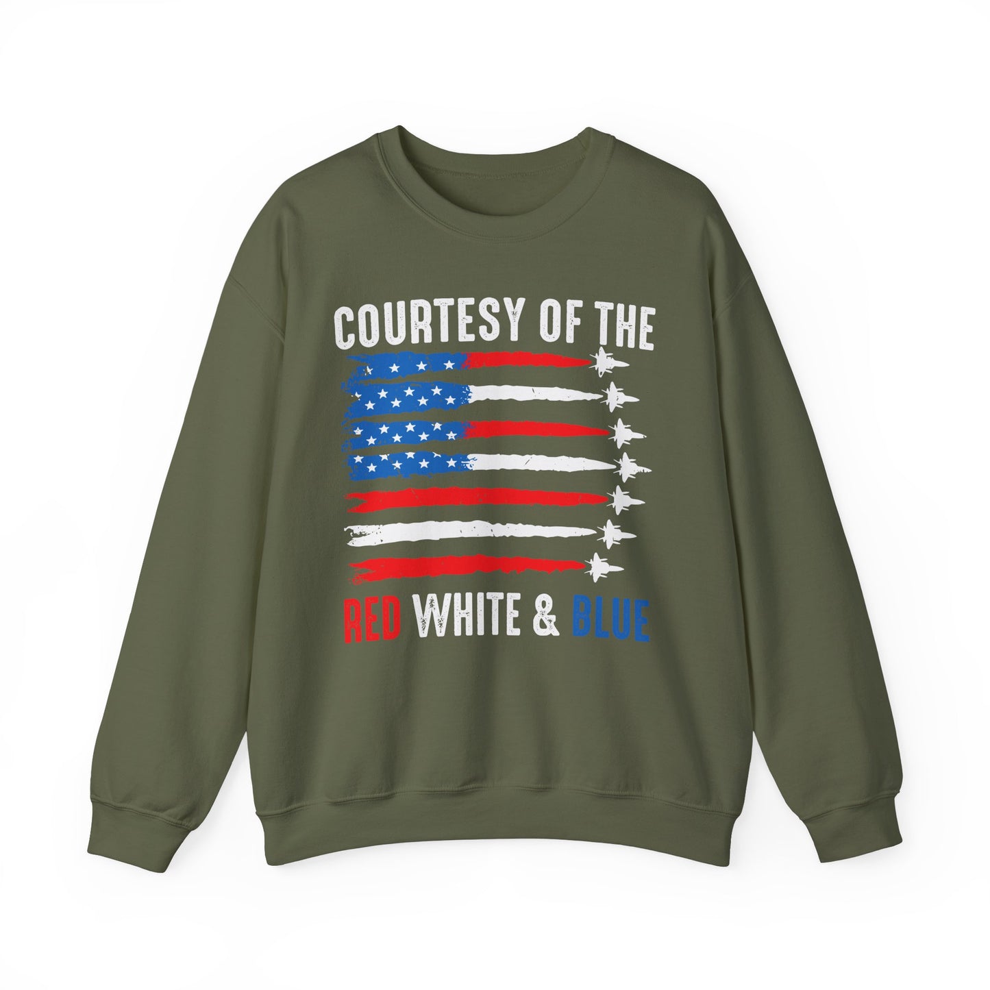 Courtesy of the Red, White & Blue Sweatshirt