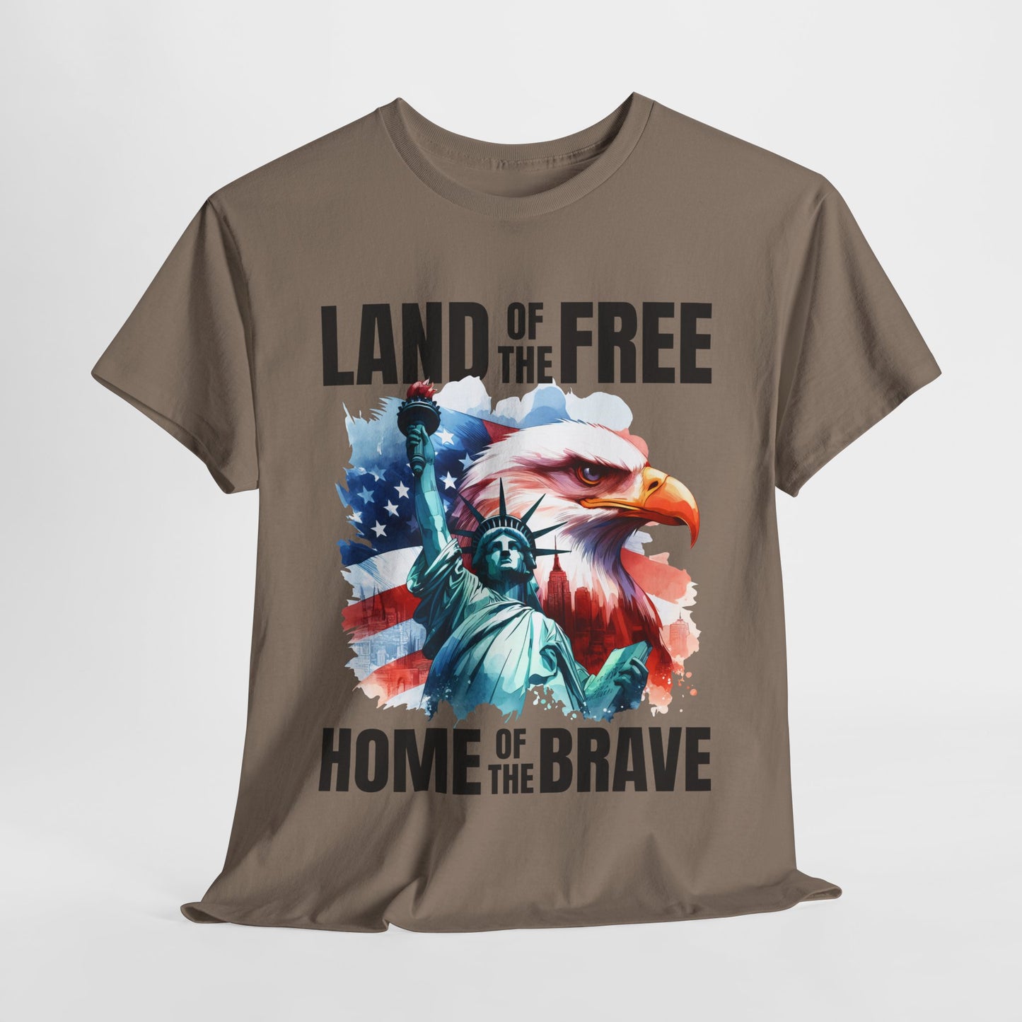 Land of the Free Home of the Brave T-Shirt