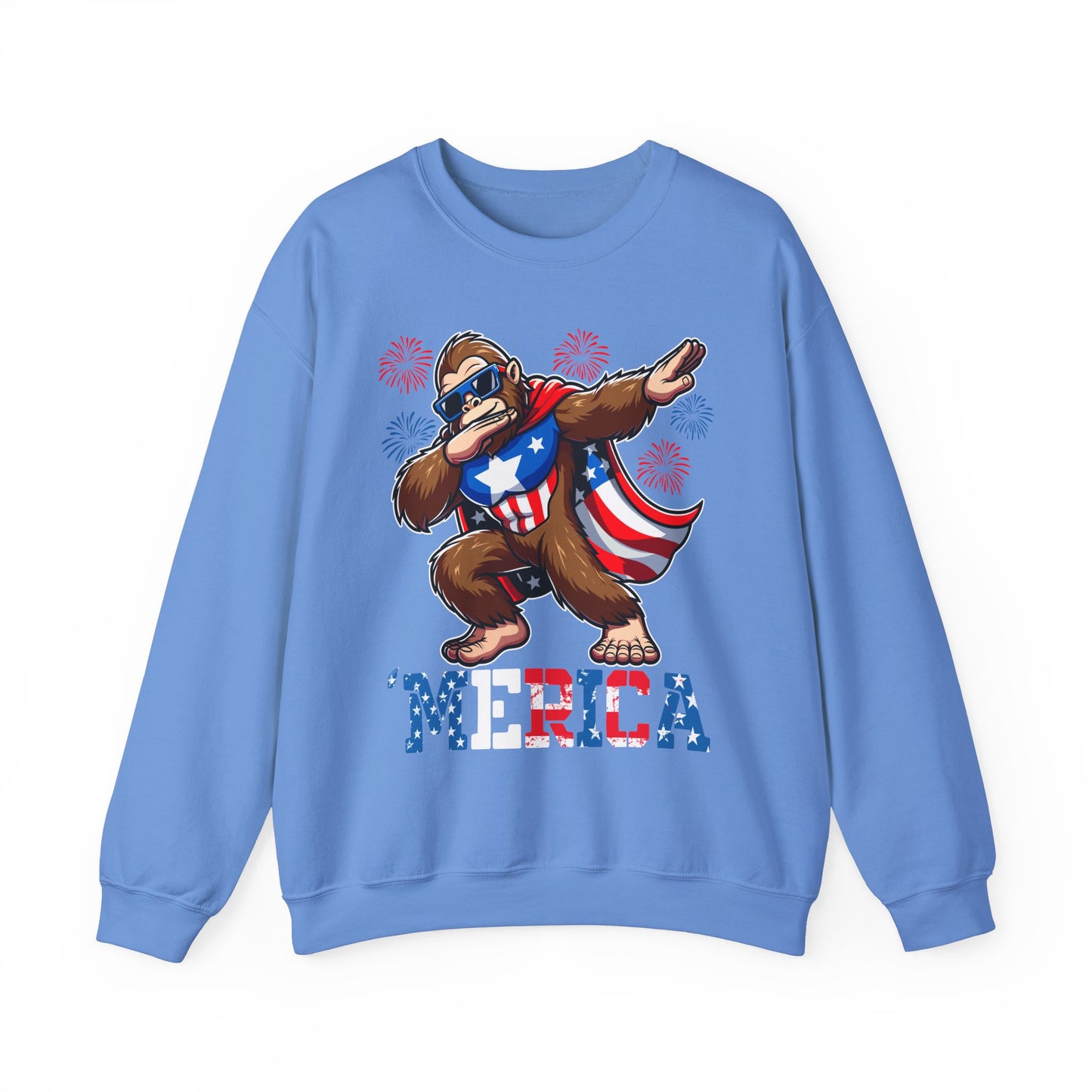 'Merica! Dabbin' Bigfoot Sweatshirt