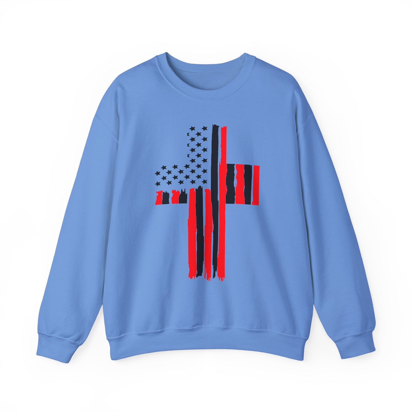 American Flag Cross #1 Sweatshirt