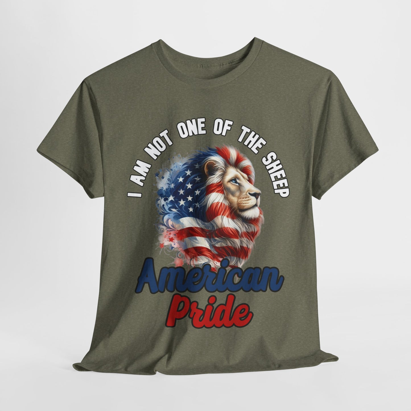 I am Not One of the Sheep - American Pride T-Shirt